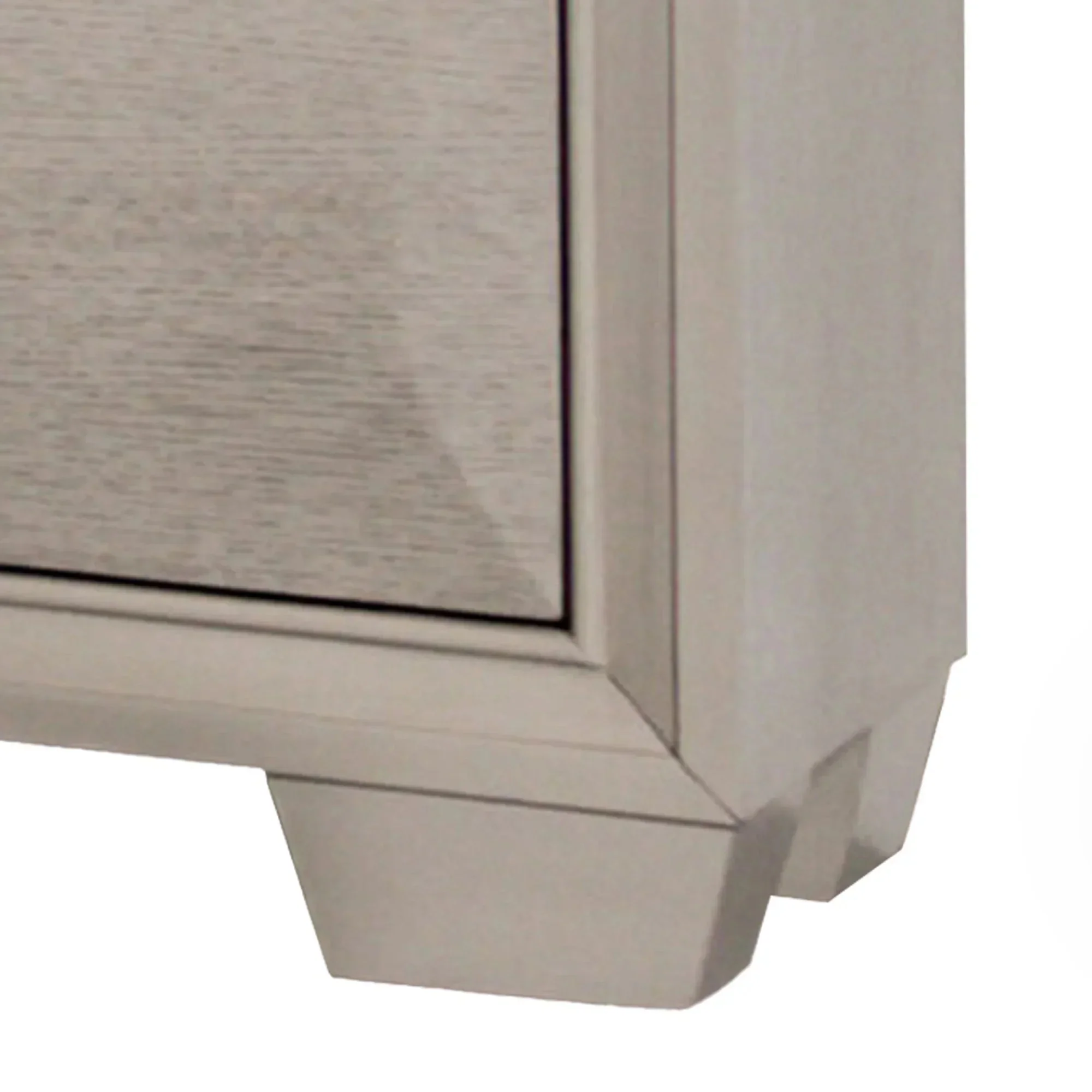 Parrot Uncle Hinwitz Transitional Solid Wood 2-Drawer Nightstand - Image 6