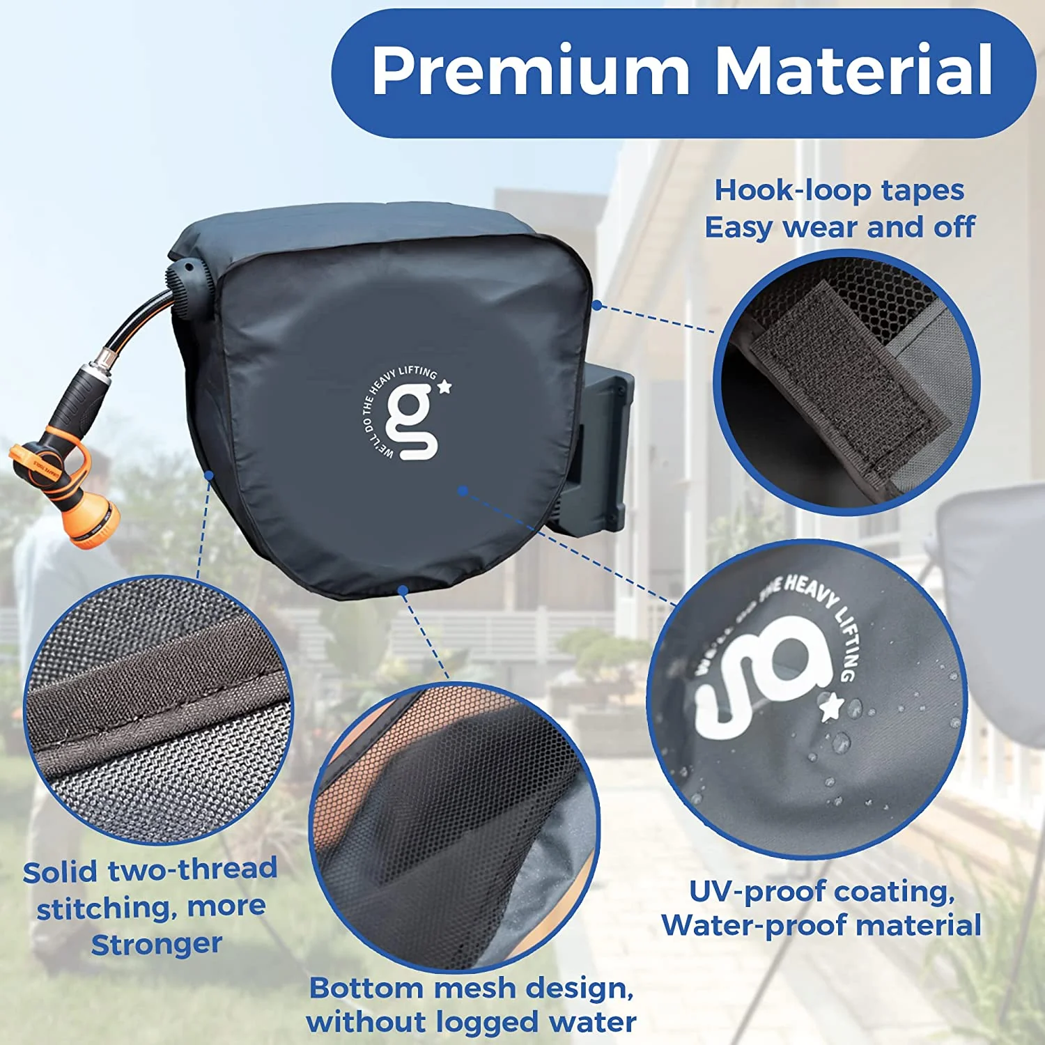 Giraffe Tools Hose Reel Cover Waterproof and Anti-UV - Image 2