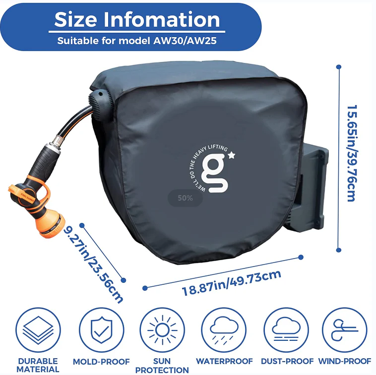 Giraffe Tools Hose Reel Cover Waterproof and Anti-UV - Image 5