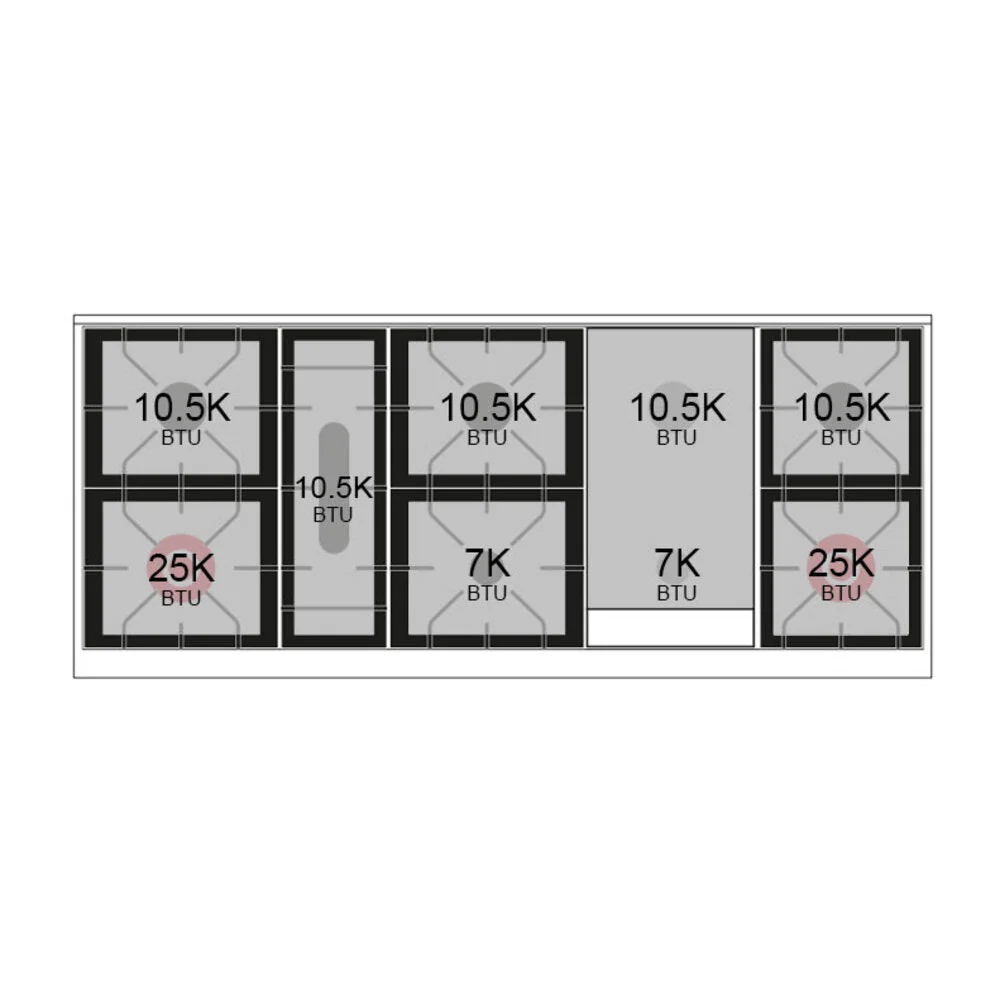 ILVE 60-Inch Nostalgie II Noblesse Natural Gas Dual Fuel Range with 9 Sealed Burners, Griddle, and Solid Door Oven in Glossy Black with Chrome Trim (UN60FQNMPBKC) - Image 6