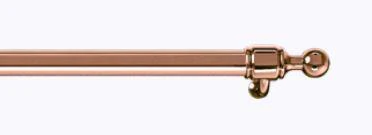ILVE Nostalgie II 40-Inch Handrail in Copper (HRND40P) - Image 2