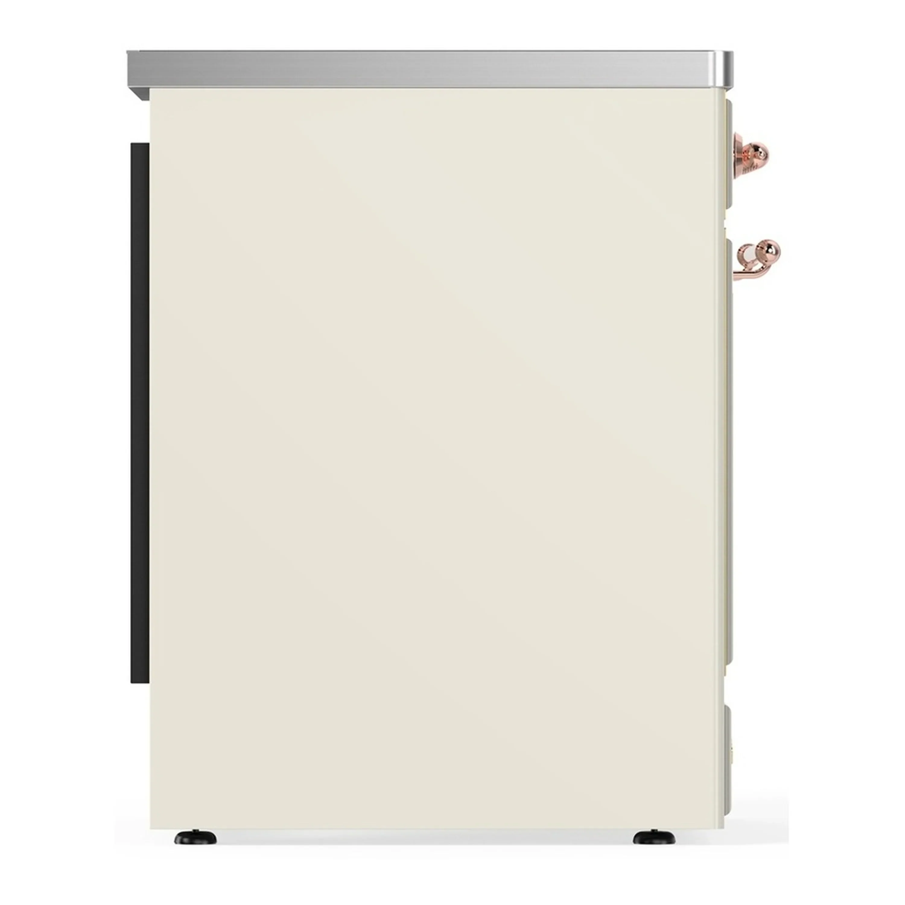 ILVE Majestic III 30-Inch Induction Range with 4 Induction Elements and Triple Glass Door Electric Oven in Antique White with Copper Trim (UMIB30NR3AWP) - Image 6