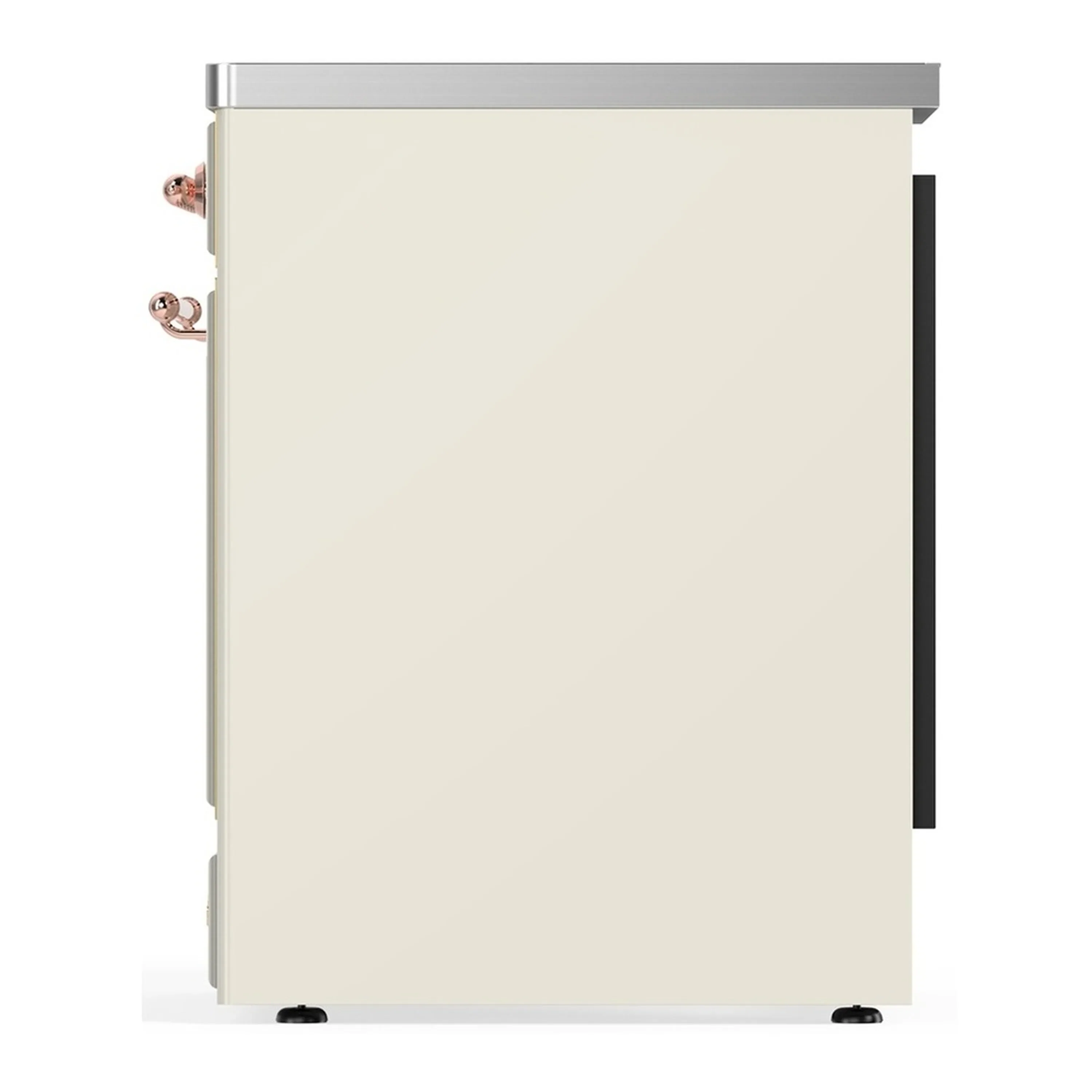 ILVE Majestic III 30-Inch Induction Range with 4 Induction Elements and Solid Door Electric Oven in Antique White with Copper Trim (UMIB30QNR3AWP) - Image 5
