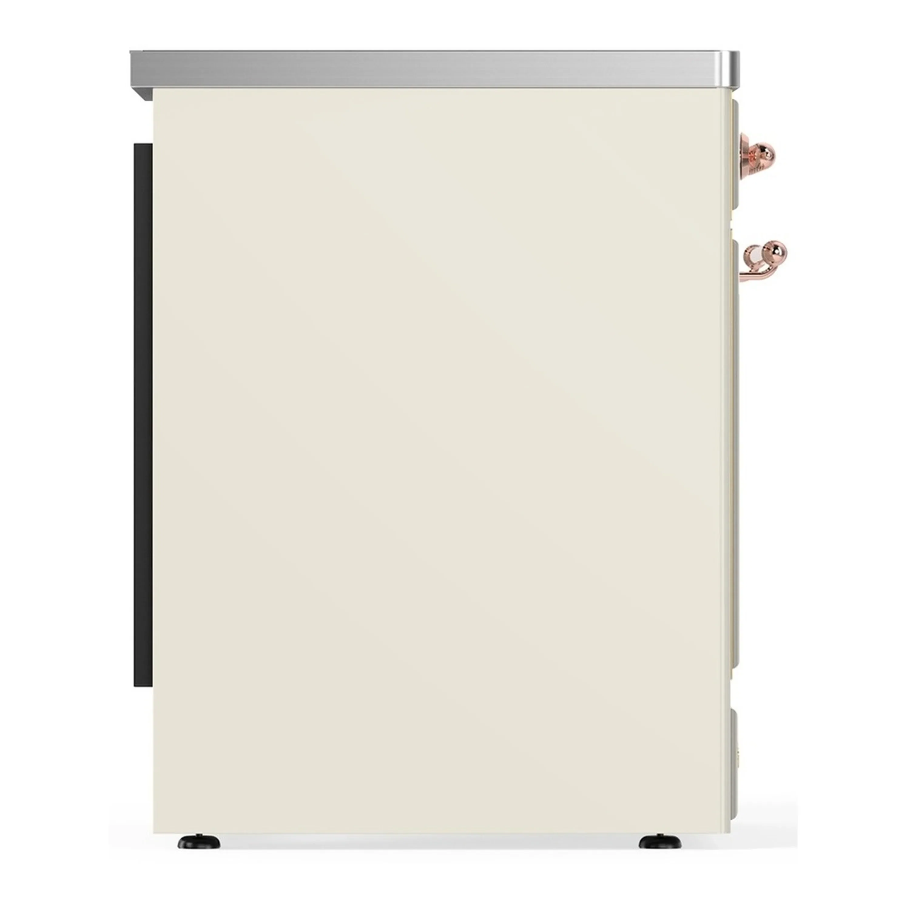 ILVE Majestic III 30-Inch Induction Range with 4 Induction Elements and Solid Door Electric Oven in Antique White with Copper Trim (UMIB30QNR3AWP) - Image 6
