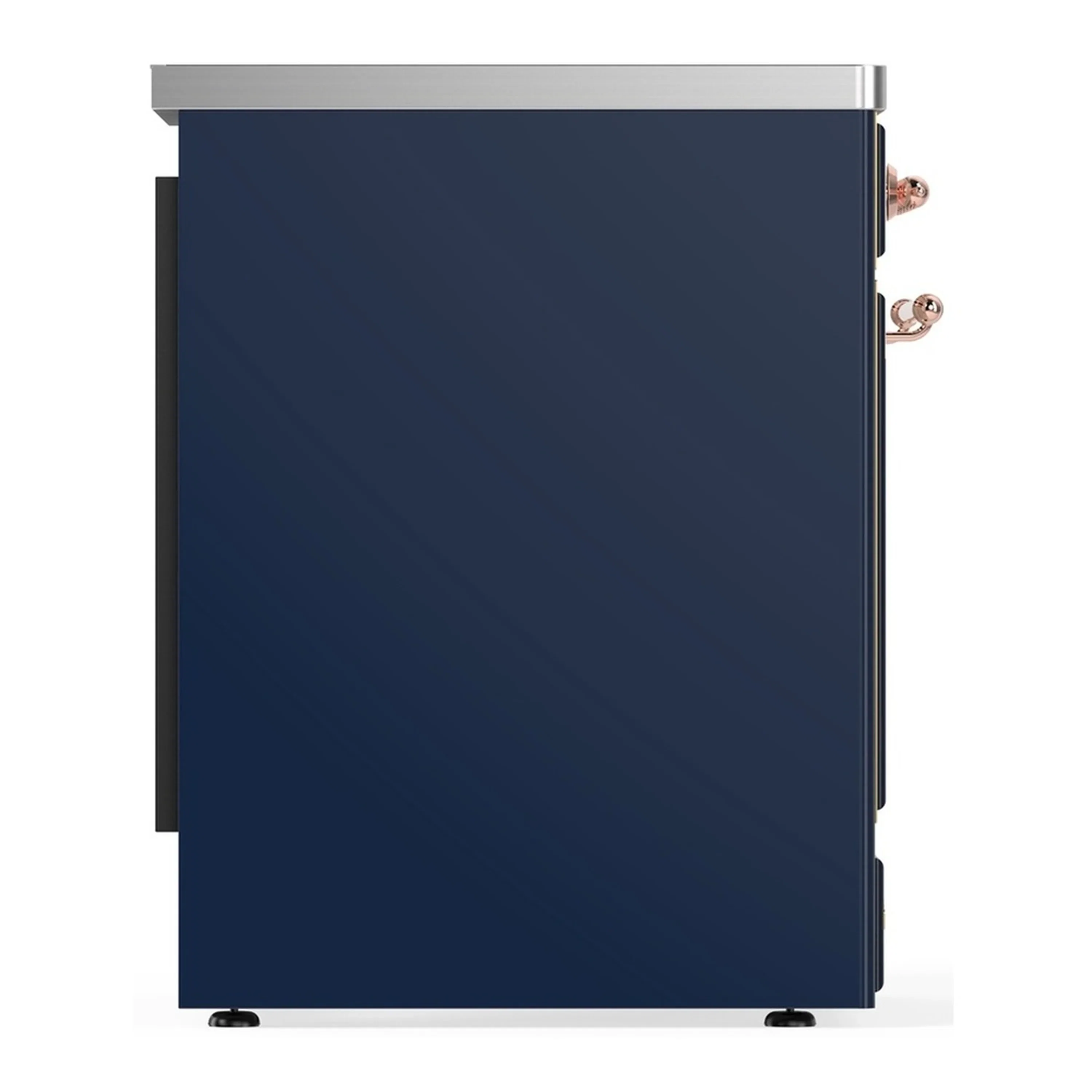 ILVE Majestic III 30-Inch Induction Range with 4 Induction Elements and Triple Glass Door Electric Oven in Mightnight Blue with Copper Trim (UMIB30NR3MBP) - Image 6