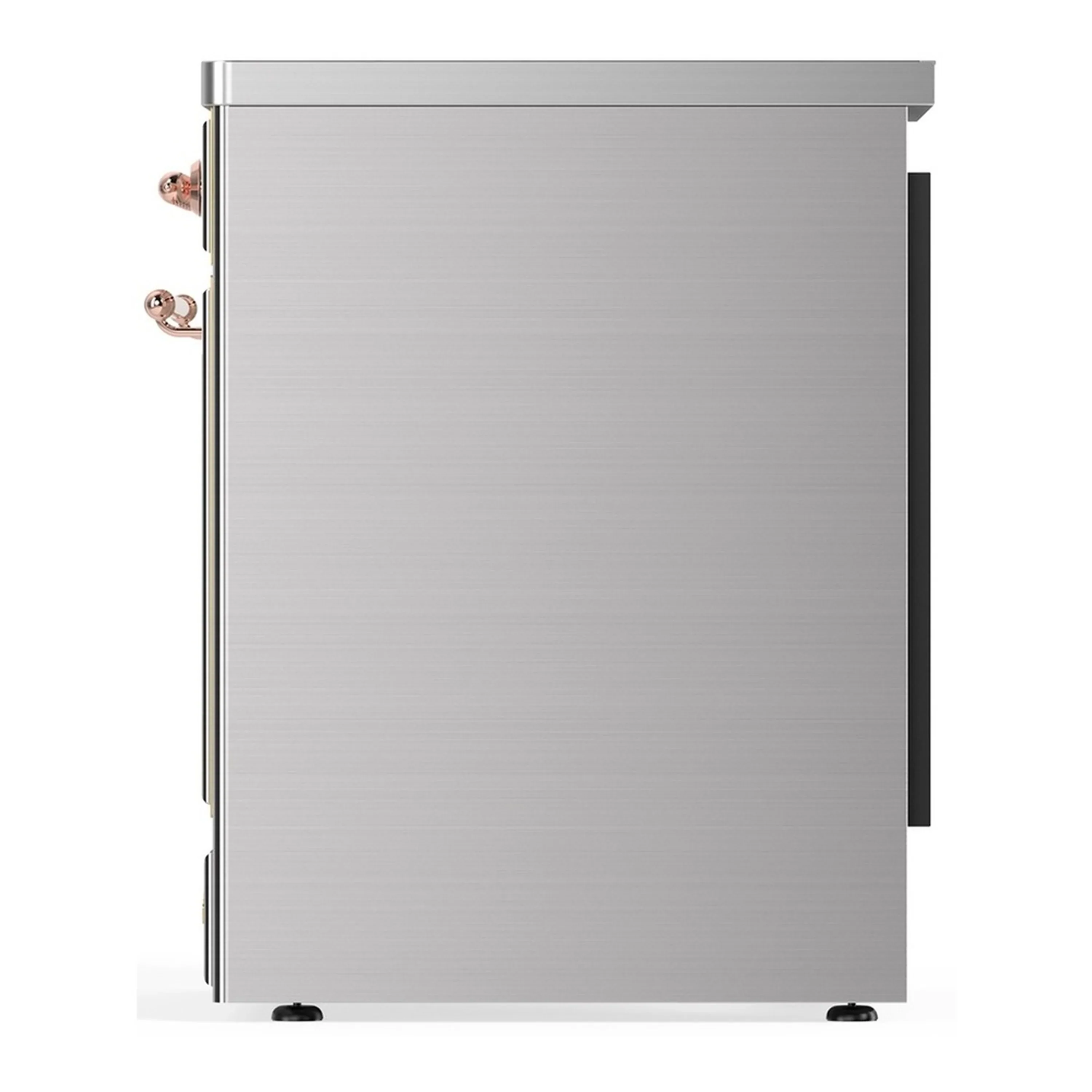 ILVE Majestic III 30-Inch Induction Range with 4 Induction Elements and Triple Glass Door Electric Oven in Stainless Steel with Copper Trim (UMIB30NR3SSP) - Image 5