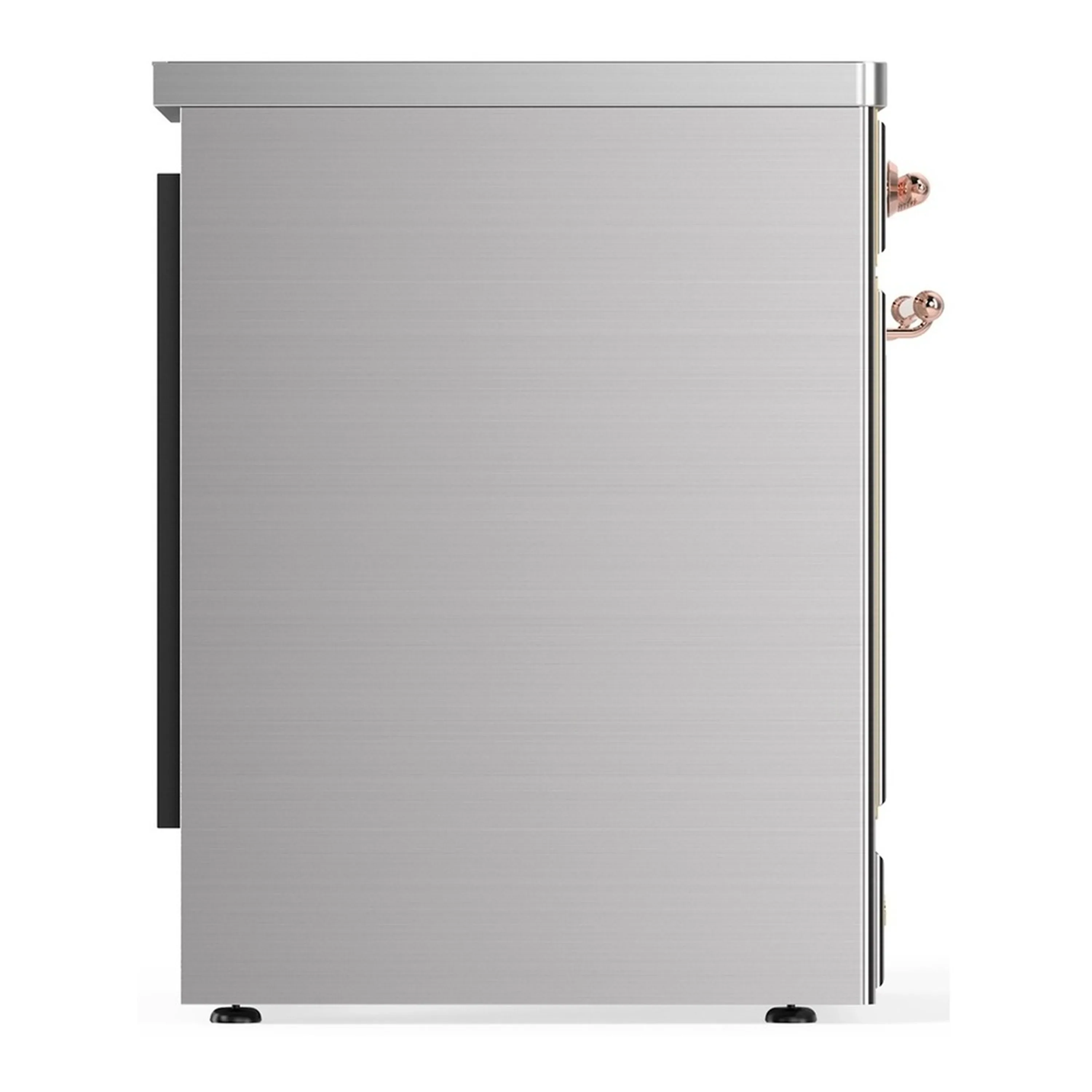 ILVE Majestic III 30-Inch Induction Range with 4 Induction Elements and Triple Glass Door Electric Oven in Stainless Steel with Copper Trim (UMIB30NR3SSP) - Image 6