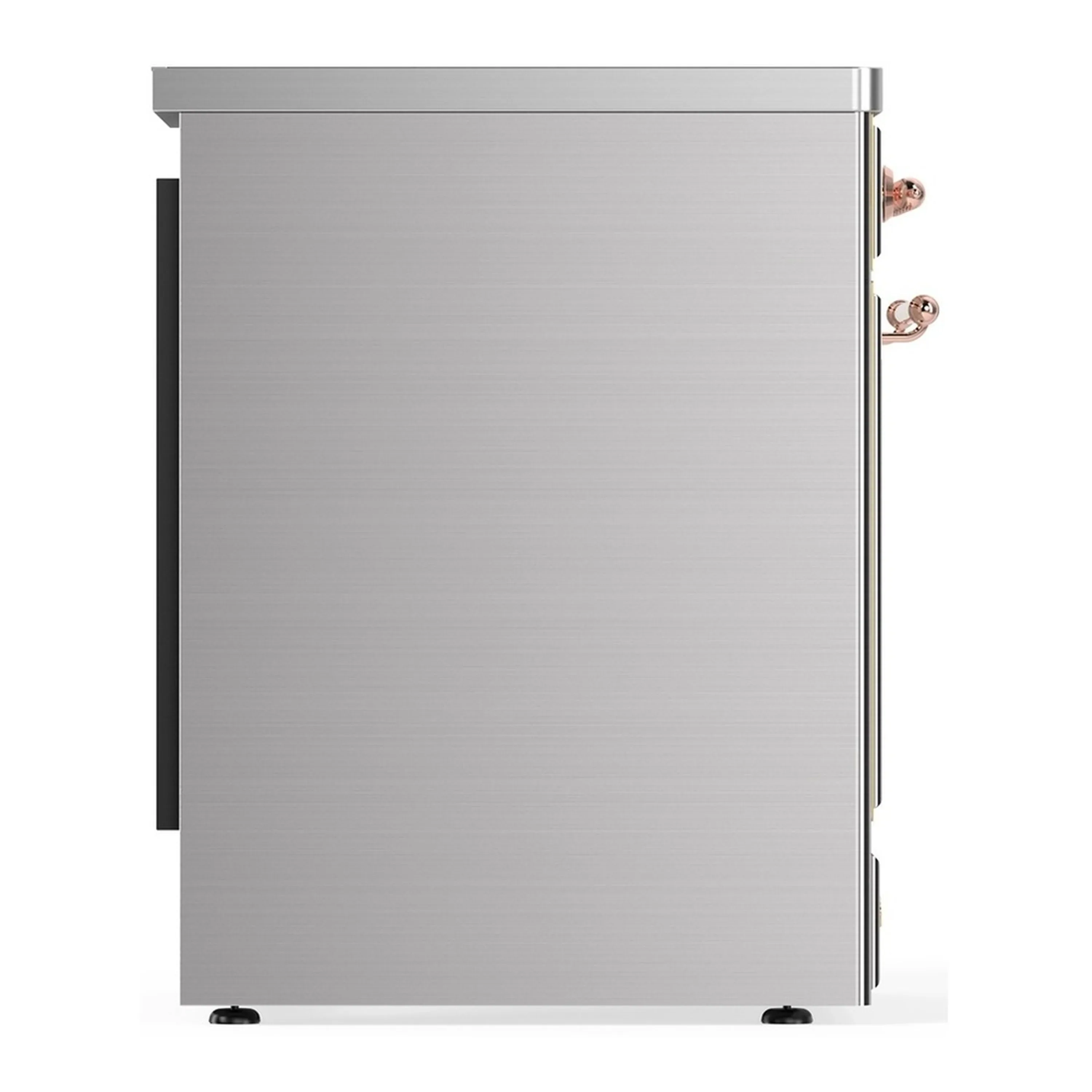 ILVE Majestic III 30-Inch Induction Range with 4 Induction Elements and Solid Door Electric Oven in Stainless Steel with Copper Trim (UMIB30QNR3SSP) - Image 6