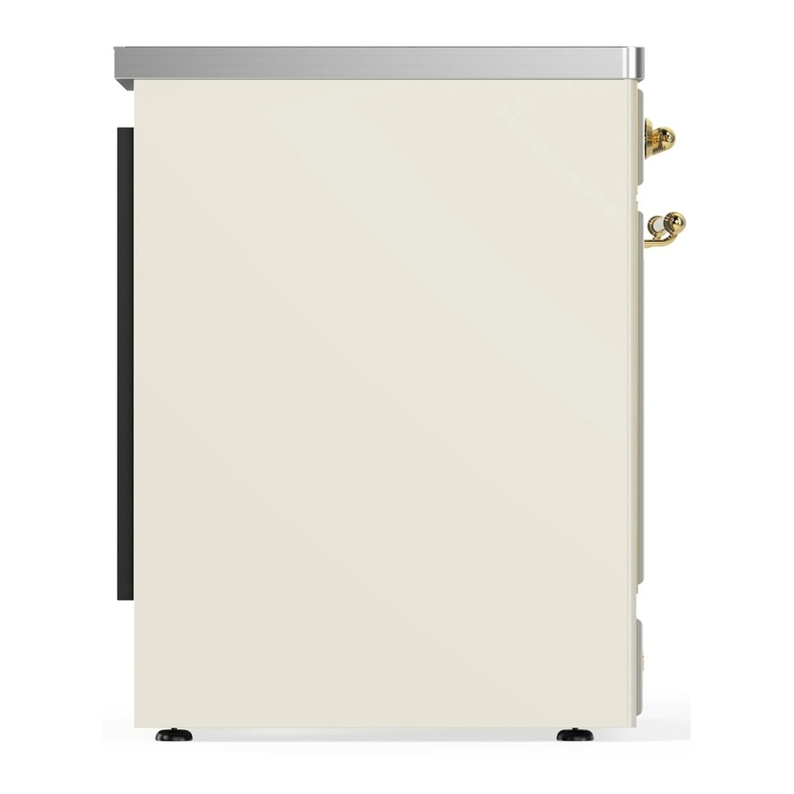 ILVE Majestic III 30-Inch Induction Range with 4 Induction Elements and Triple Glass Door Electric Oven in Antique White with Brass Trim (UMIB30NR3AWG) - Image 6