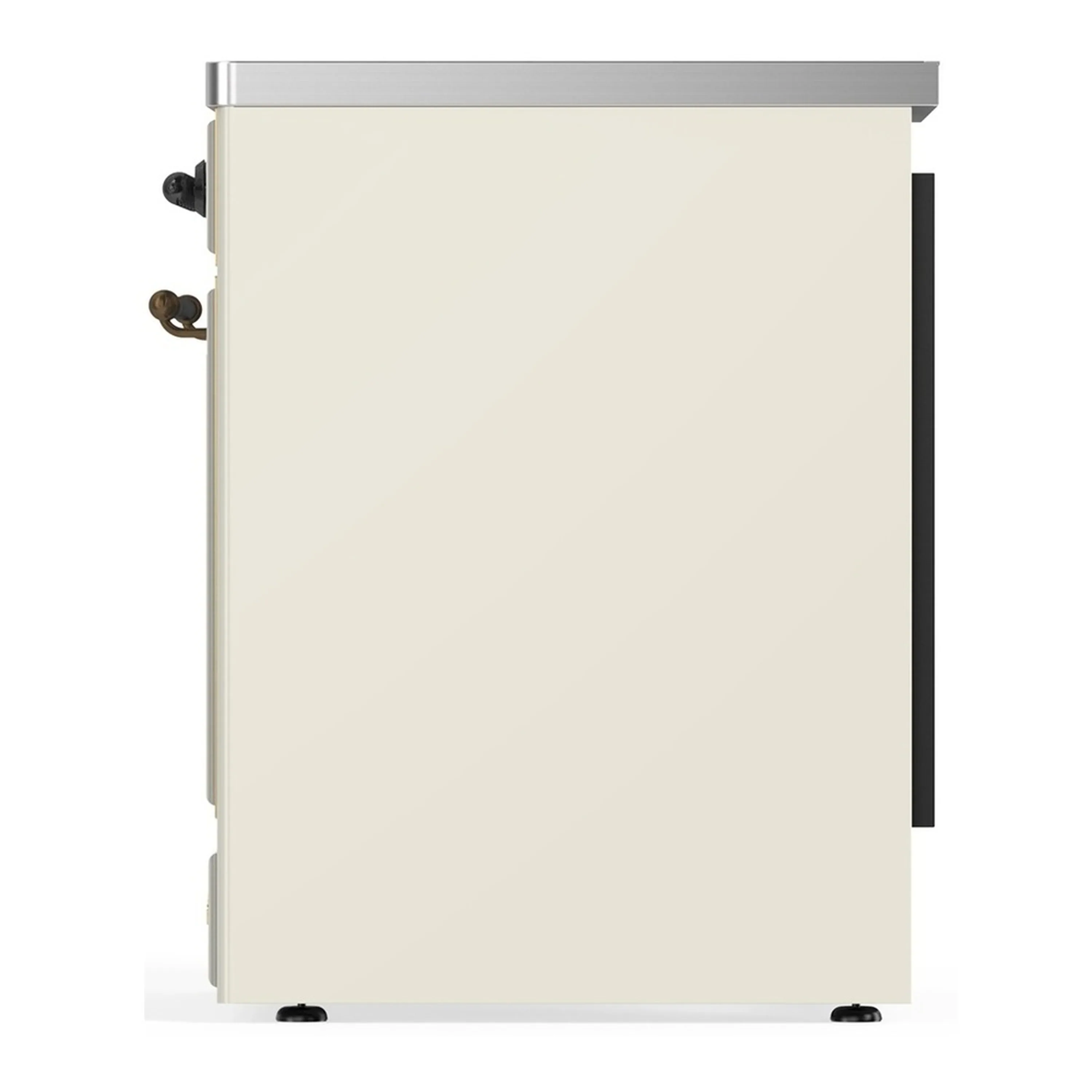 ILVE Majestic III 30-Inch Induction Range with 4 Induction Elements and Triple Glass Door Electric Oven in Antique White with Burnished Trim (UMIB30NR3AWB) - Image 5