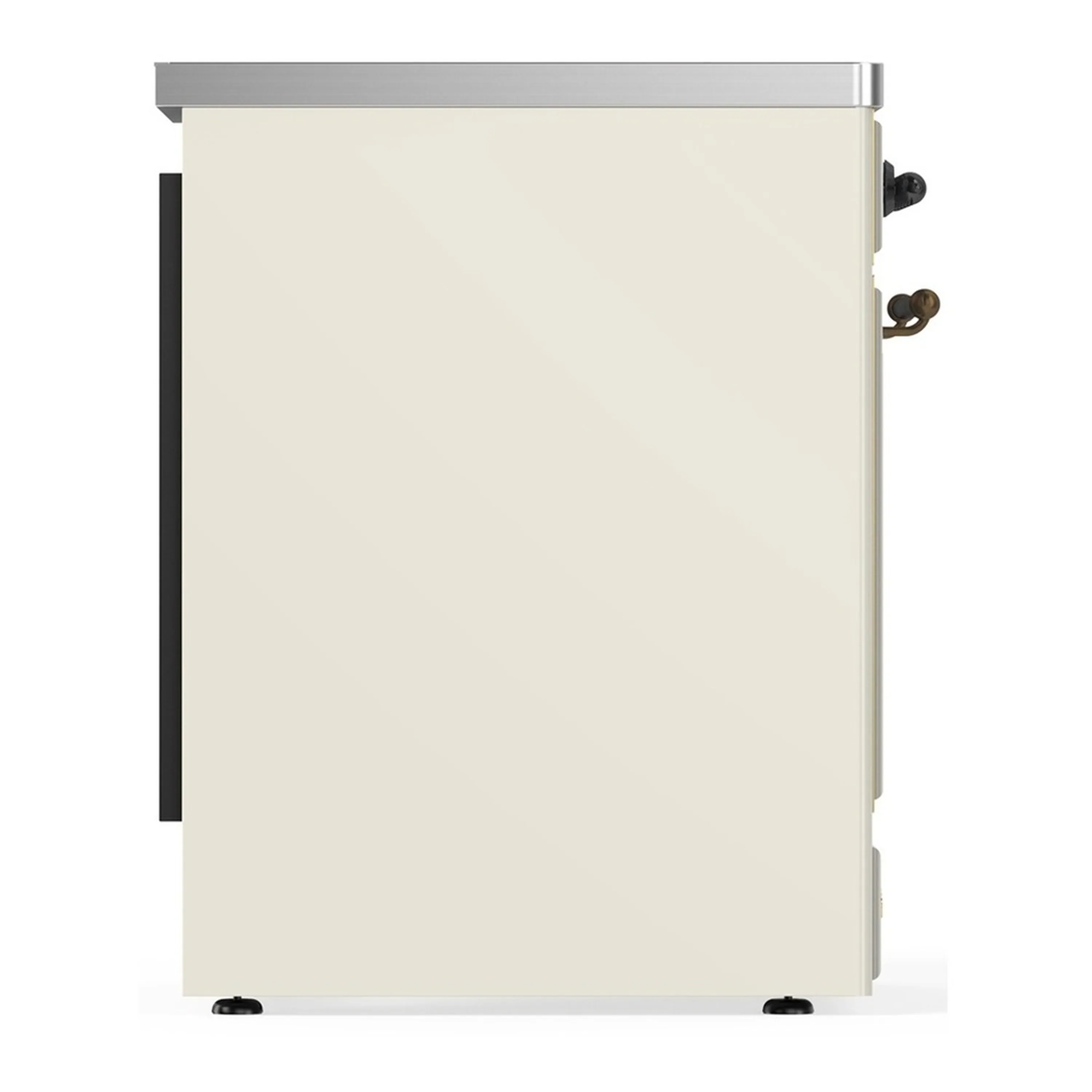 ILVE Majestic III 30-Inch Induction Range with 4 Induction Elements and Triple Glass Door Electric Oven in Antique White with Burnished Trim (UMIB30NR3AWB) - Image 6