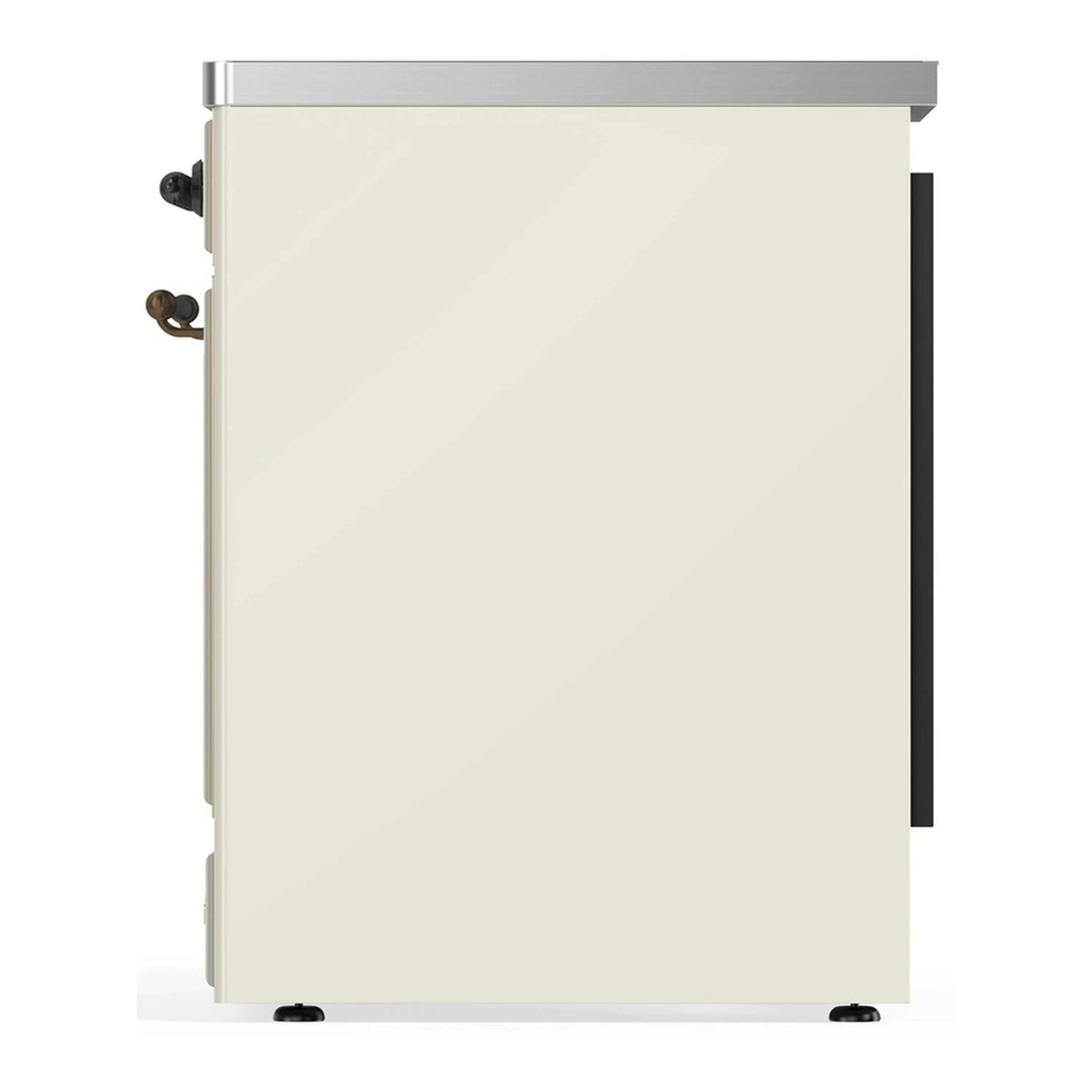 ILVE Majestic III 30-Inch Induction Range with 4 Induction Elements and Solid Door Electric Oven in Antique White with Burnished Trim (UMIB30QNR3AWB) - Image 5