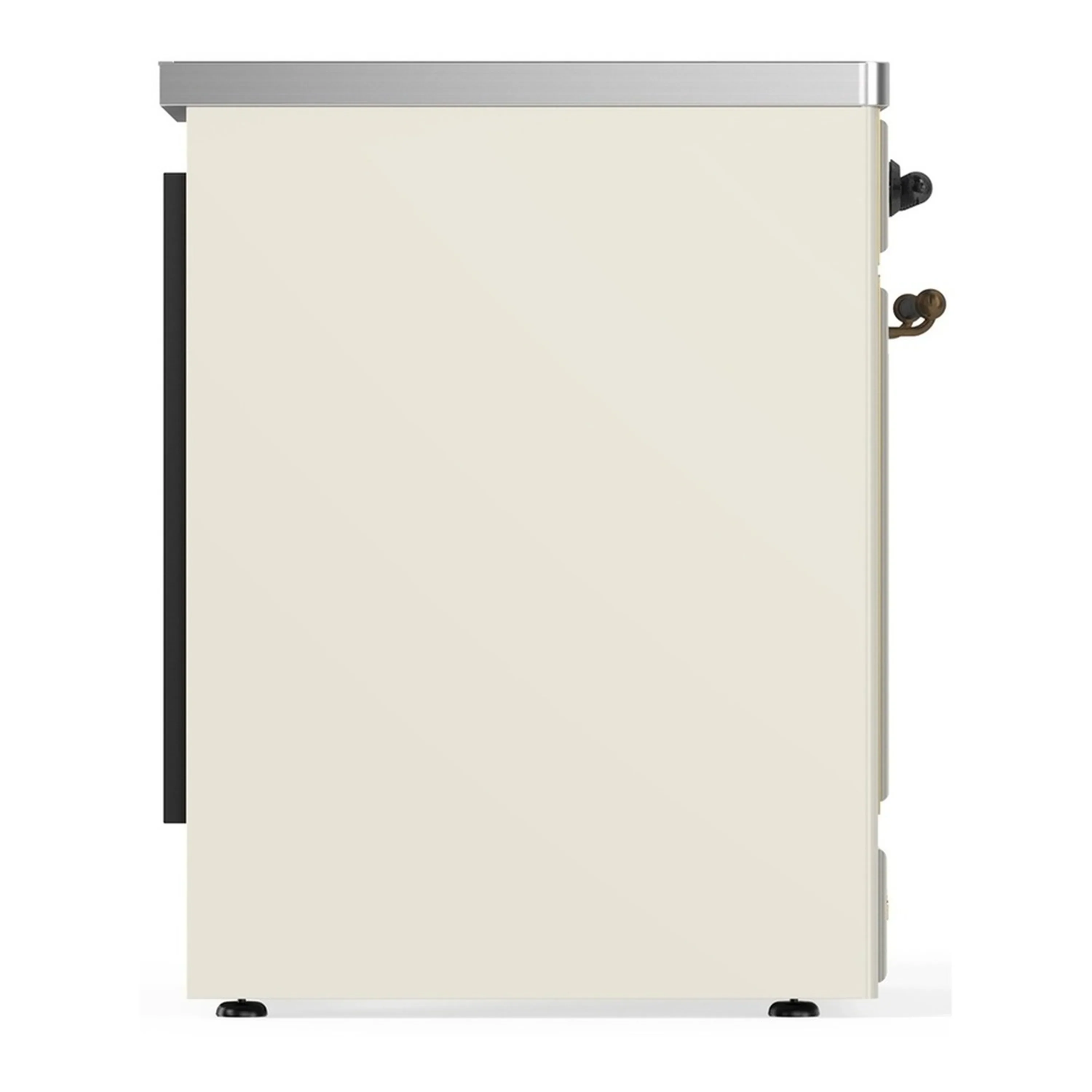 ILVE Majestic III 30-Inch Induction Range with 4 Induction Elements and Solid Door Electric Oven in Antique White with Burnished Trim (UMIB30QNR3AWB) - Image 6