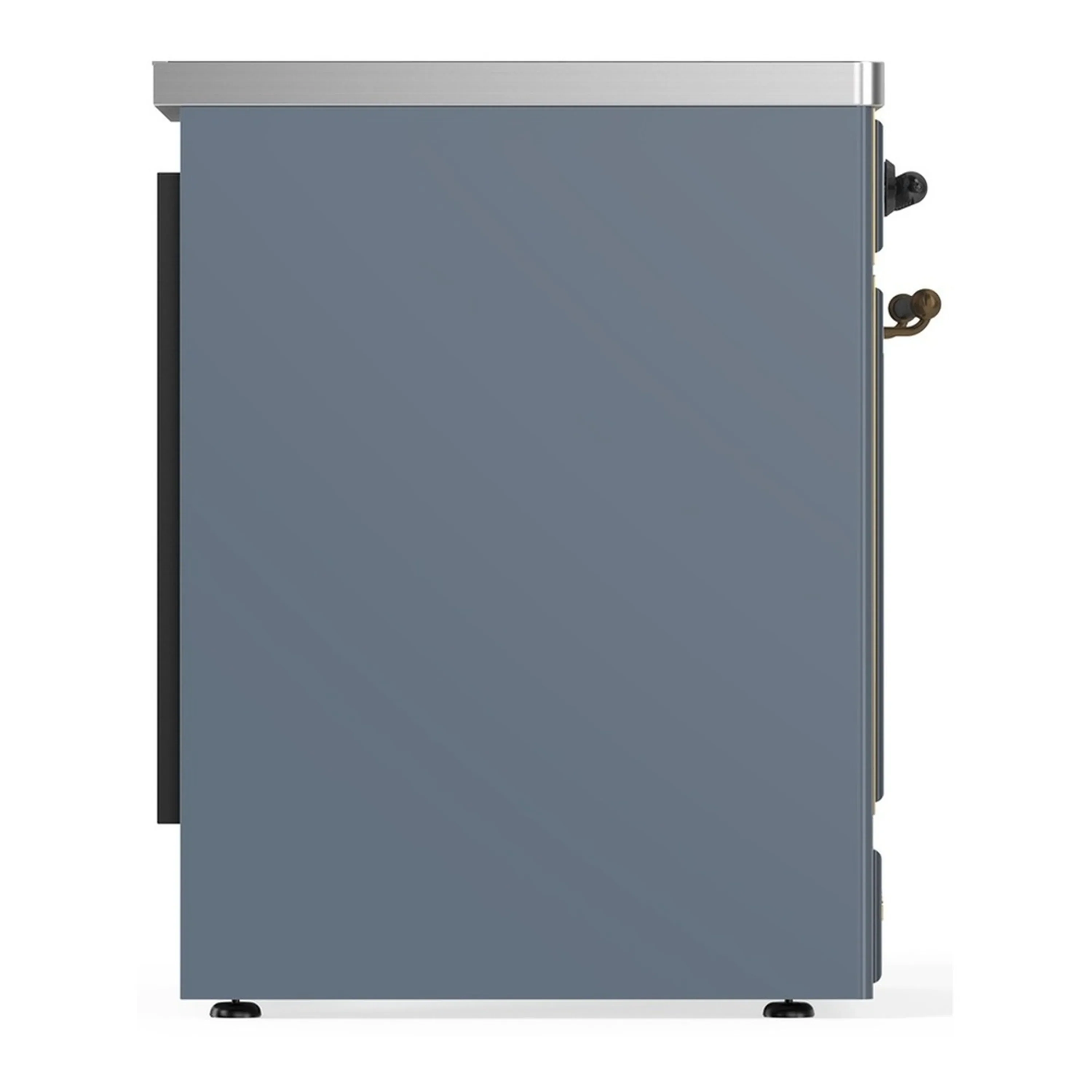 ILVE Majestic III 30-Inch Induction Range with 4 Induction Elements and Triple Glass Door Electric Oven in Blue Grey with Burnished Trim (UMIB30NR3BGB) - Image 6