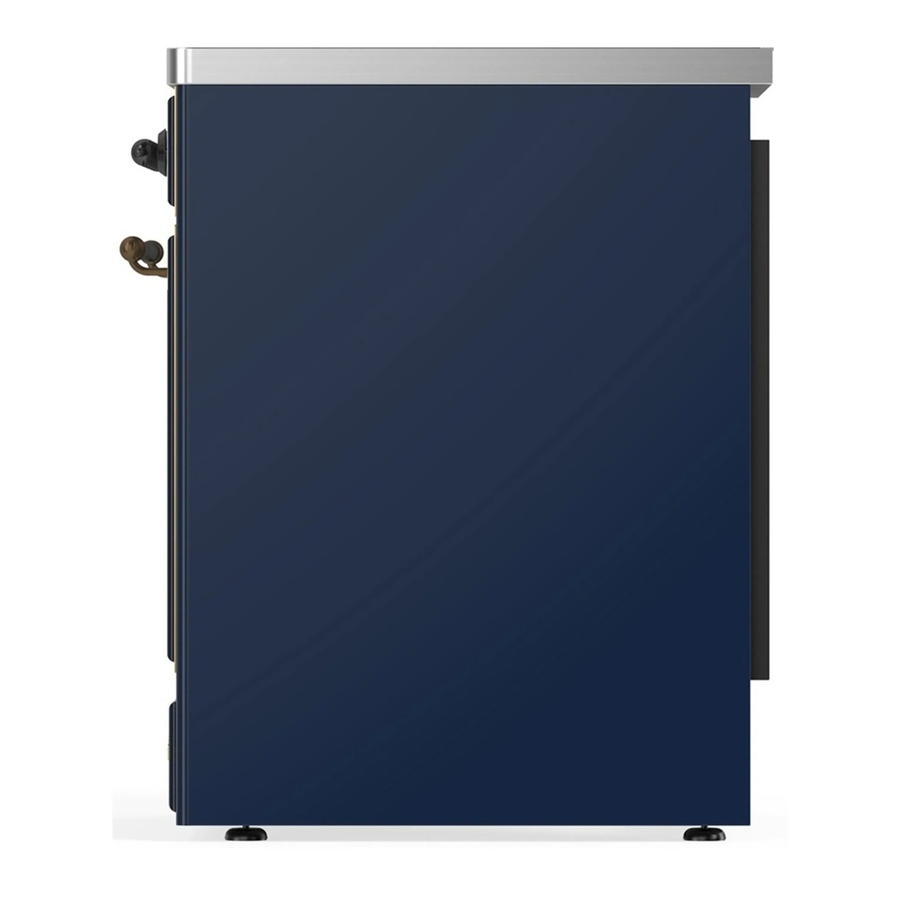 ILVE Majestic III 30-Inch Induction Range with 4 Induction Elements and Triple Glass Door Electric Oven in Mightnight Blue with Burnished Trim (UMIB30NR3MBB) - Image 5