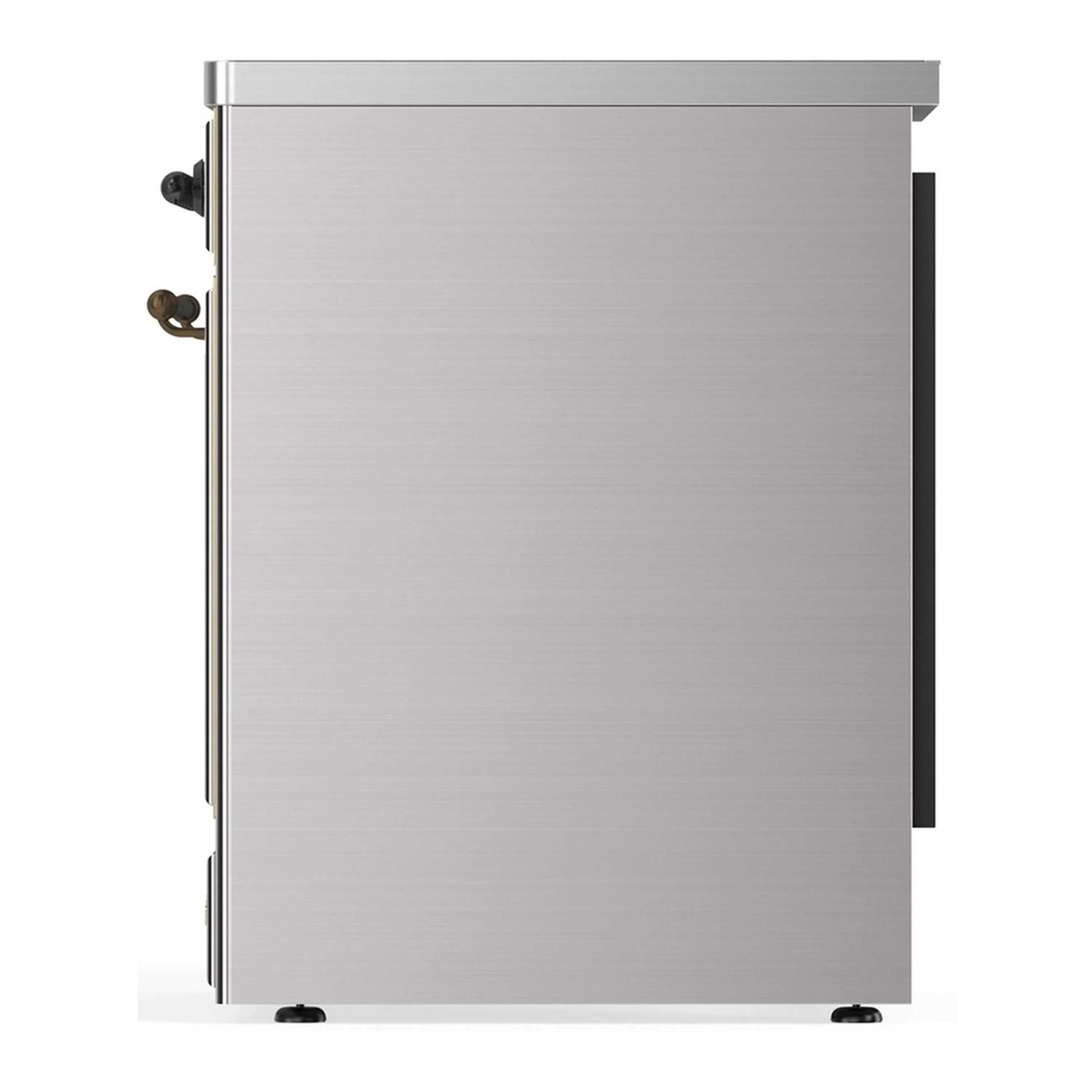 ILVE Majestic III 30-Inch Induction Range with 4 Induction Elements and Solid Door Electric Oven in Stainless Steel with Burnished Trim (UMIB30QNR3SSB) - Image 5