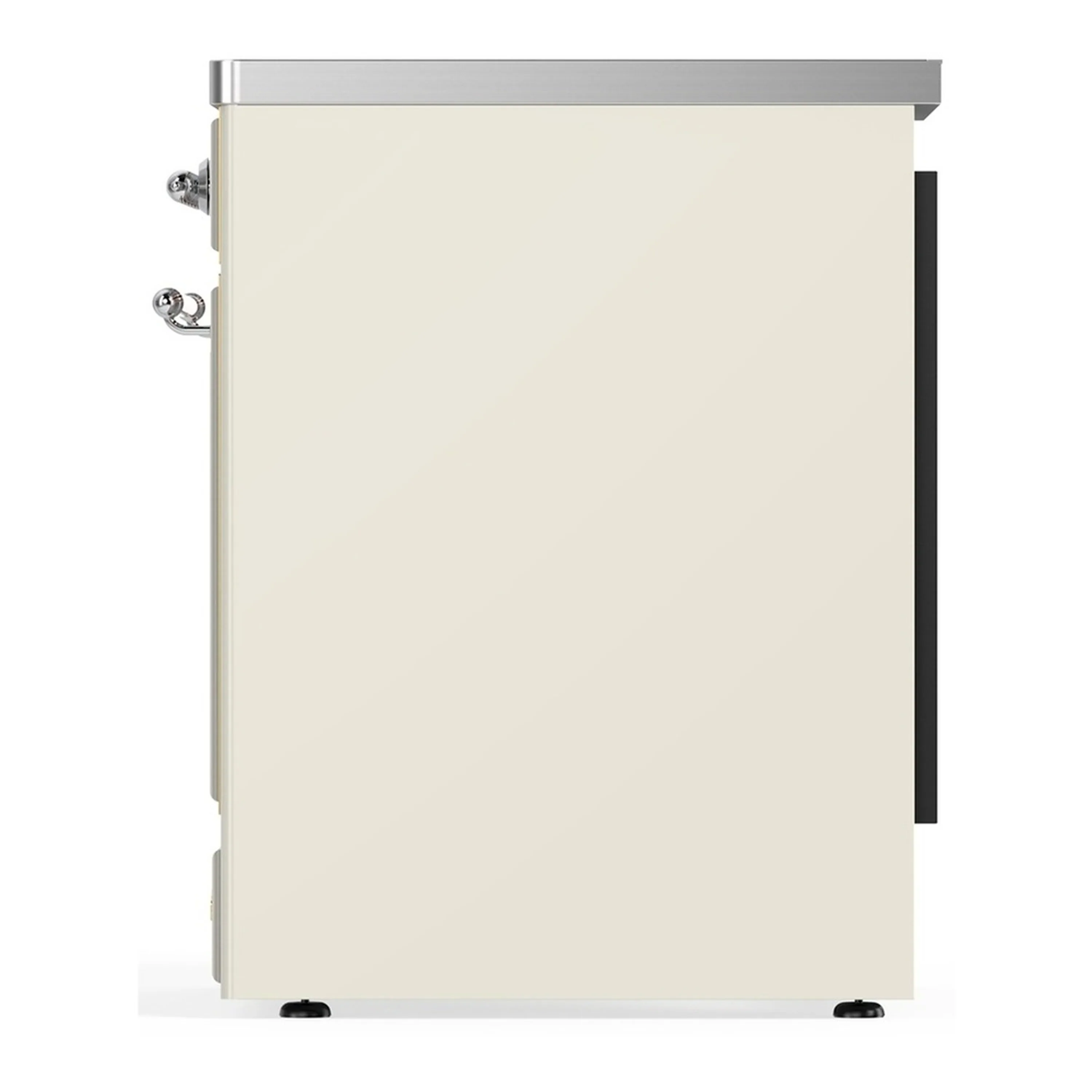 ILVE Majestic III 30-Inch Induction Range with 4 Induction Elements and Triple Glass Door Electric Oven in Antique White with Chrome Trim (UMIB30NR3AWC) - Image 5