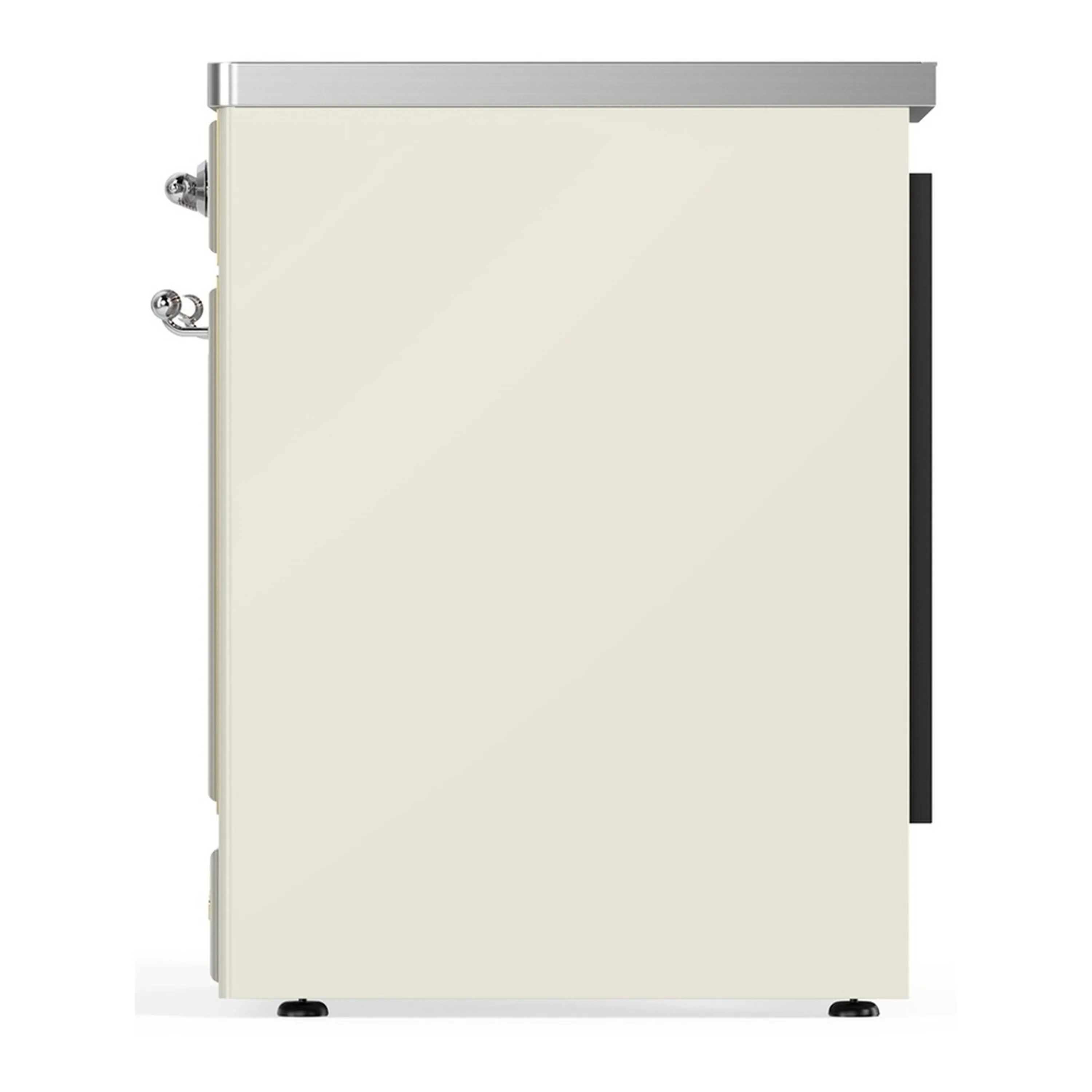 ILVE Majestic III 30-Inch Induction Range with 4 Induction Elements and Solid Door Electric Oven in Antique White with Chrome Trim (UMIB30QNR3AWC) - Image 5