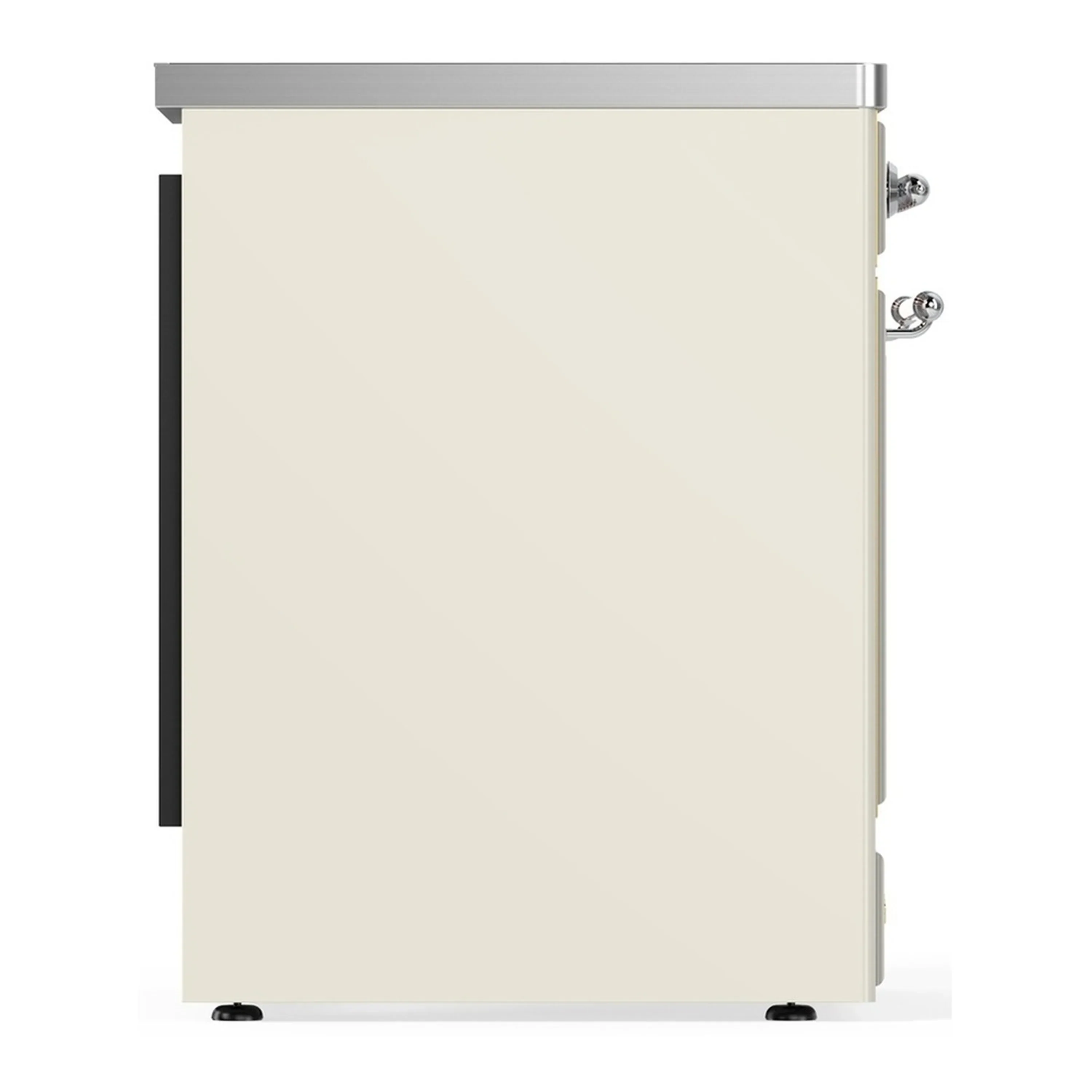 ILVE Majestic III 30-Inch Induction Range with 4 Induction Elements and Solid Door Electric Oven in Antique White with Chrome Trim (UMIB30QNR3AWC) - Image 6