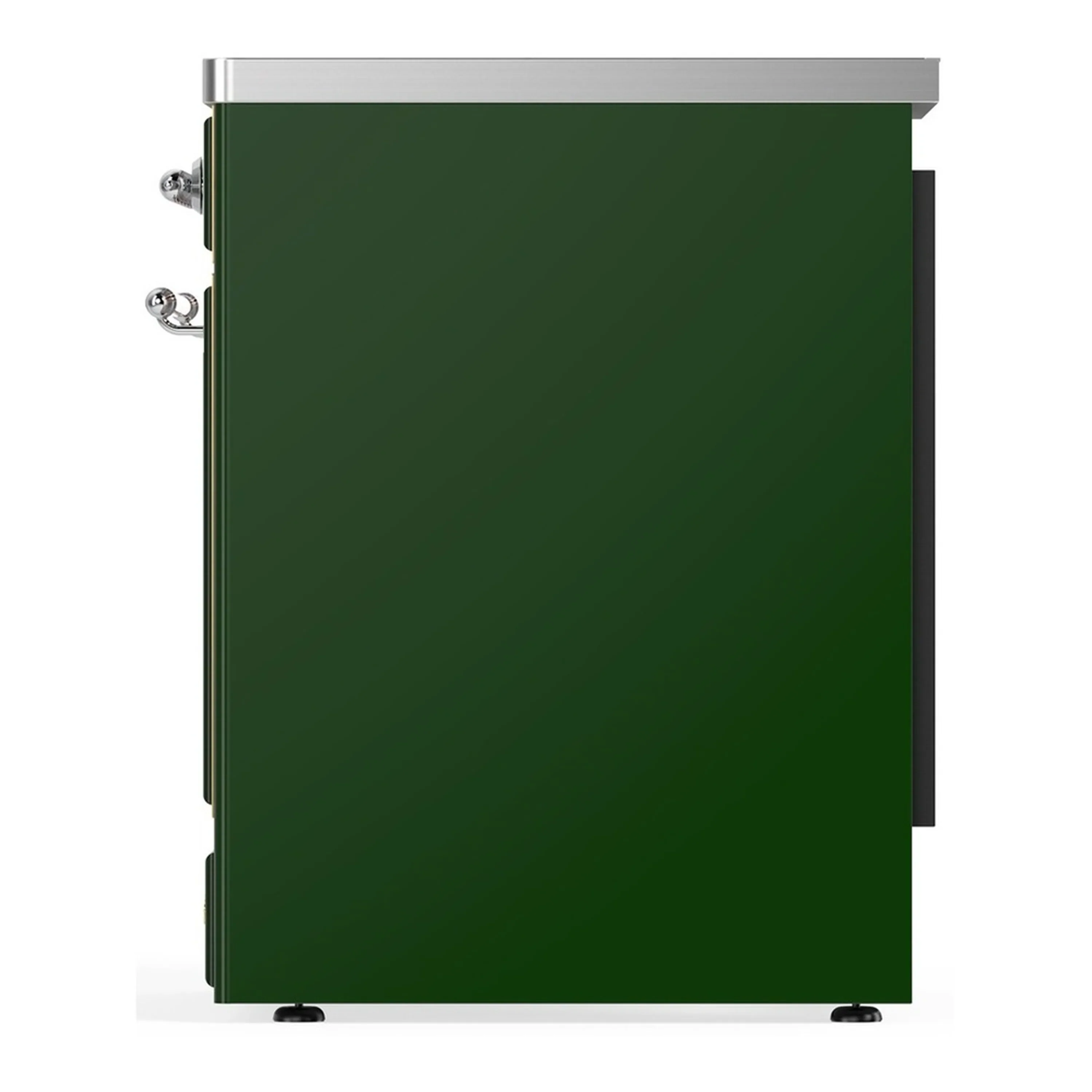 ILVE Majestic III 30-Inch Induction Range with 4 Induction Elements and Triple Glass Door Electric Oven in Emerald Green with Chrome Trim (UMIB30NR3EGC) - Image 5