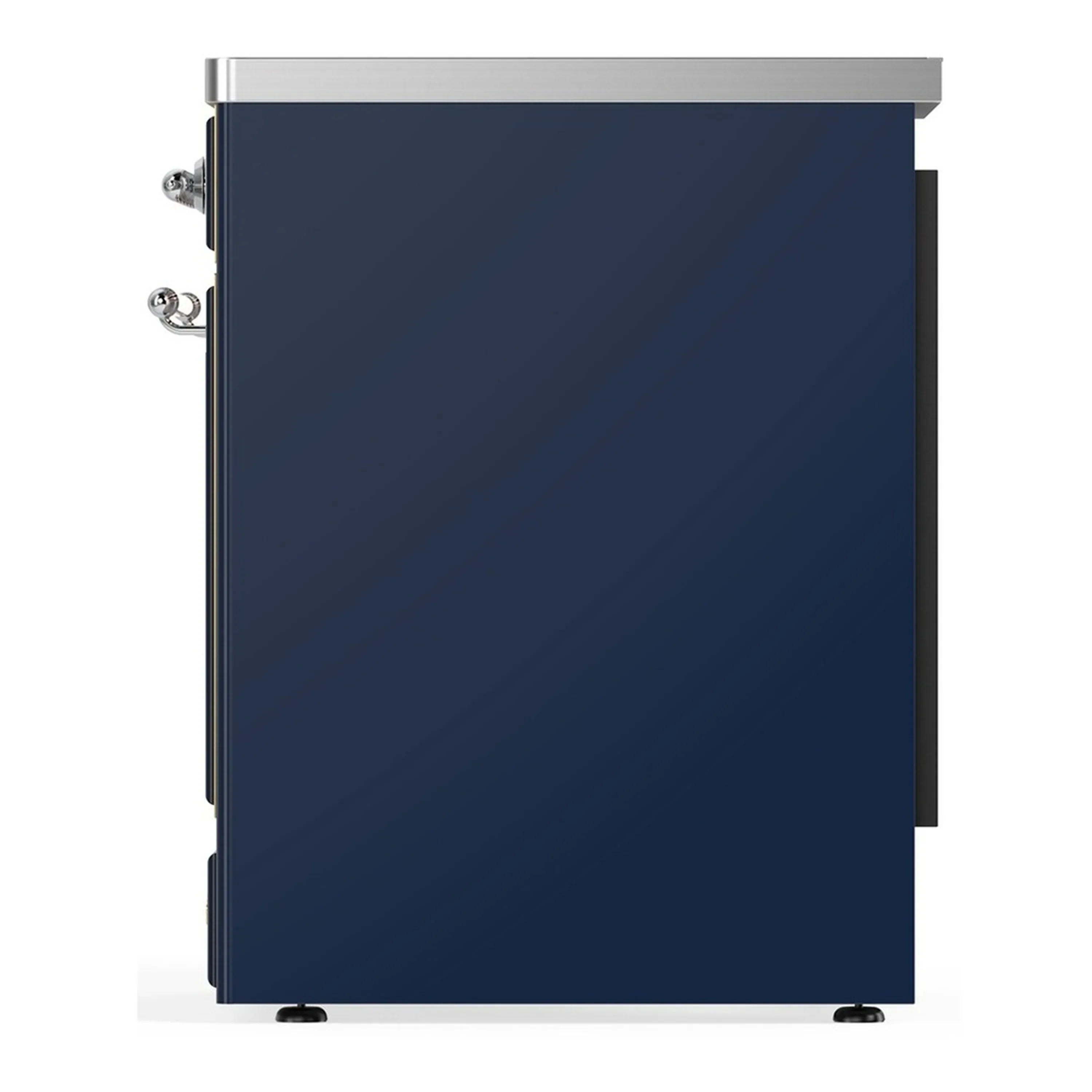 ILVE Majestic III 30-Inch Induction Range with 4 Induction Elements and Triple Glass Door Electric Oven in Mightnight Blue with Chrome Trim (UMIB30NR3MBC) - Image 5