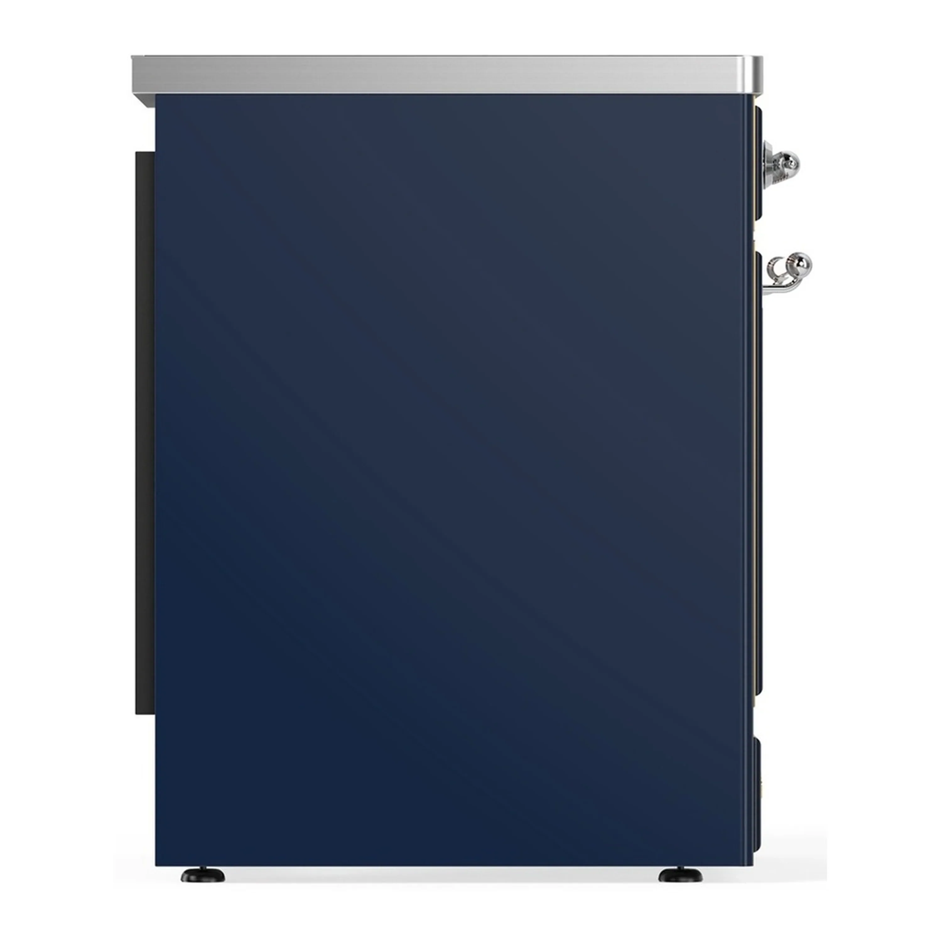 ILVE Majestic III 30-Inch Induction Range with 4 Induction Elements and Triple Glass Door Electric Oven in Mightnight Blue with Chrome Trim (UMIB30NR3MBC) - Image 6