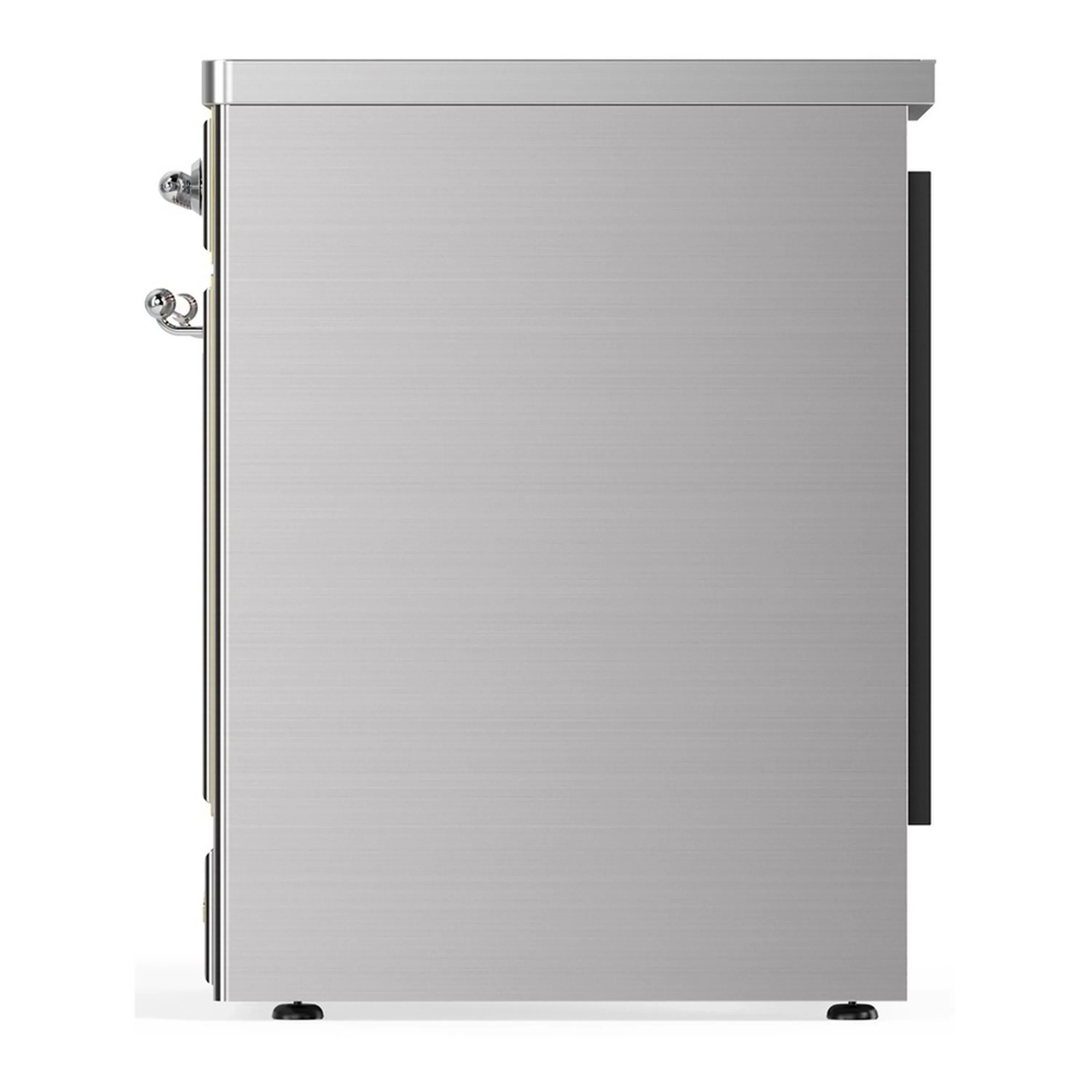 ILVE Majestic III 30-Inch Induction Range with 4 Induction Elements and Triple Glass Door Electric Oven in Stainless Steel with Chrome Trim (UMIB30NR3SSC) - Image 5