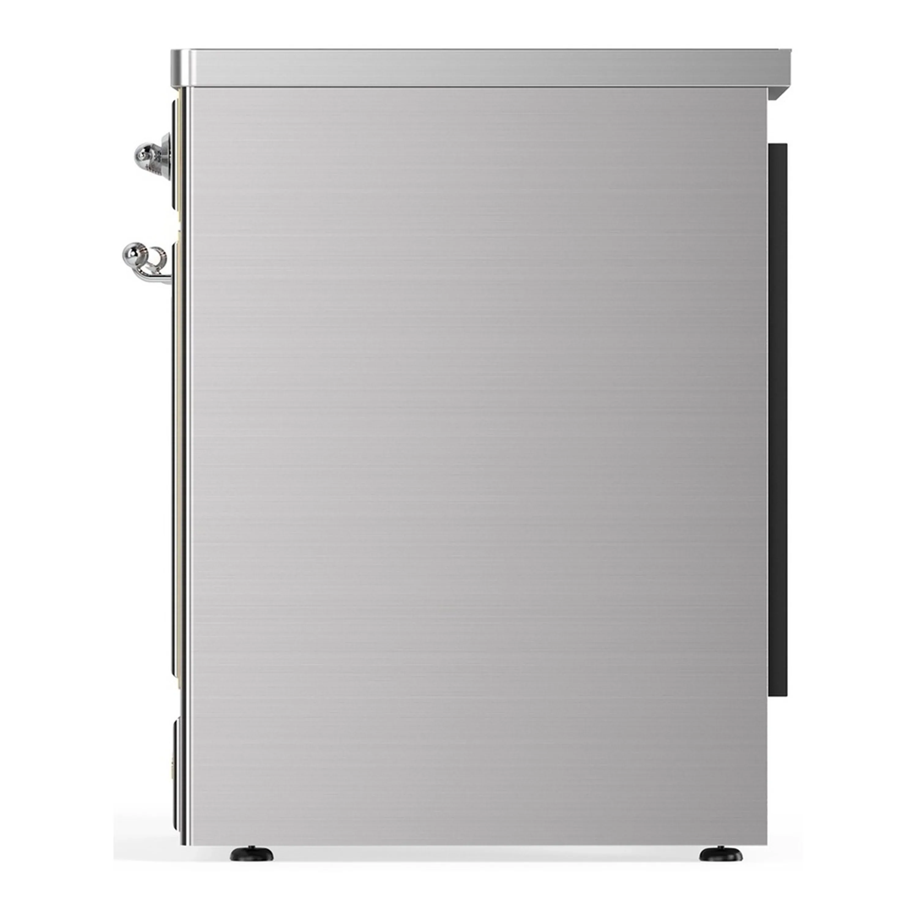 ILVE Majestic III 30-Inch Induction Range with 4 Induction Elements and Solid Door Electric Oven in Stainless Steel with Chrome Trim (UMIB30QNR3SSC) - Image 5
