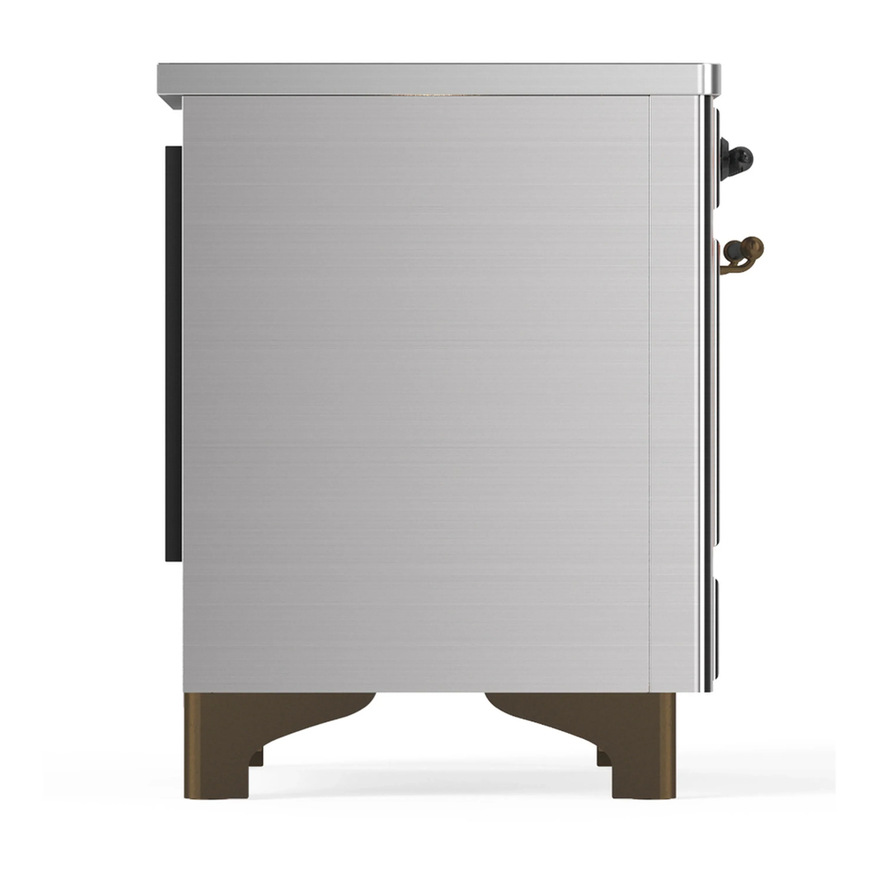 ILVE Majestic III 36-Inch Induction Range with 6 Induction Elements and Triple Glass Door Electric Oven in Stainless Steel with Burnished Trim (UMIB36NR3SSB) - Image 6