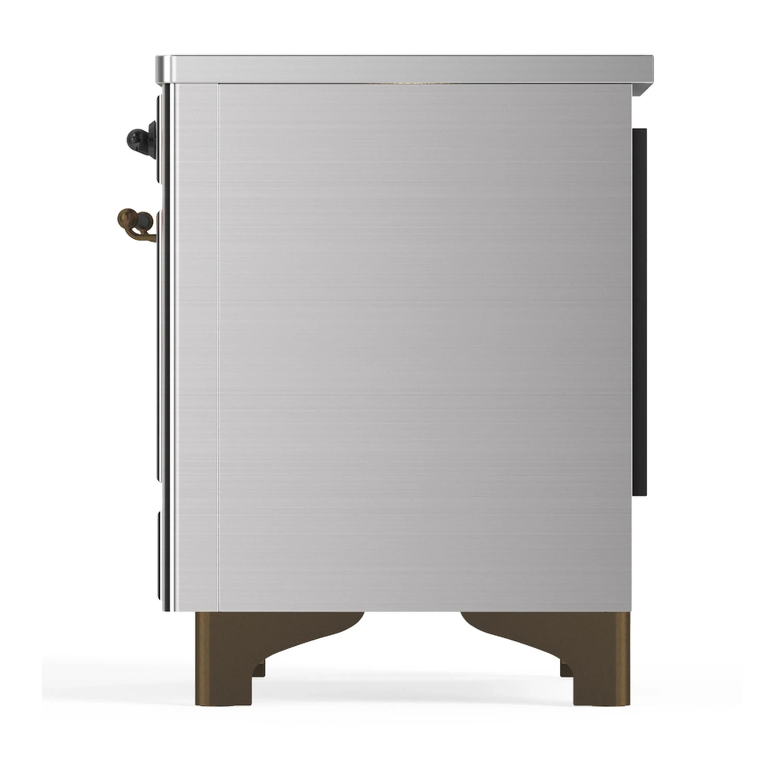 ILVE Majestic III 36-Inch Induction Range with 6 Induction Elements and Triple Glass Door Electric Oven in Stainless Steel with Burnished Trim (UMIB36NR3SSB) - Image 7