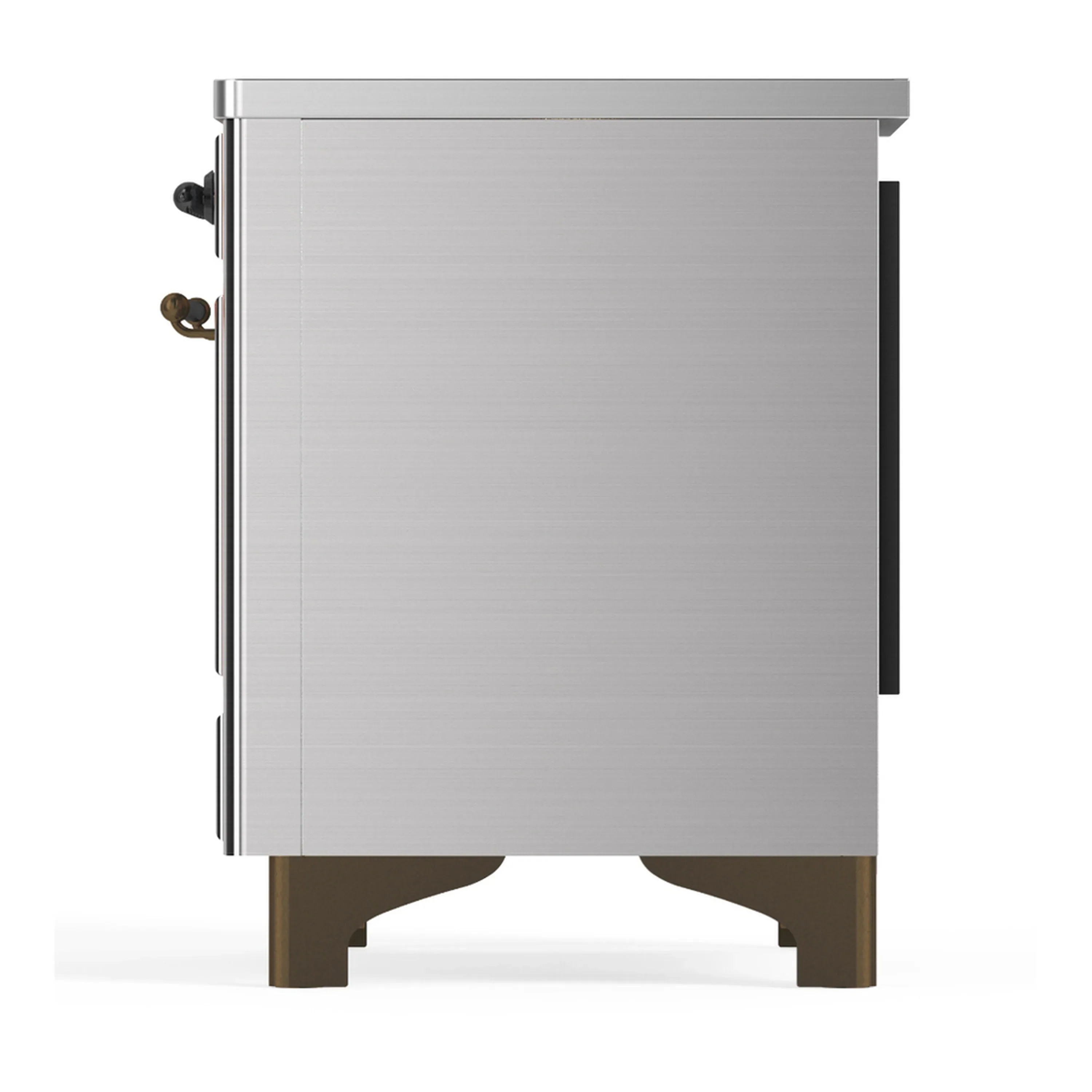 ILVE Majestic III 36-Inch Induction Range with 6 Induction Elements and Solid Door Electric Oven in Stainless Steel with Burnished Trim (UMIB36QNR3SSB) - Image 7