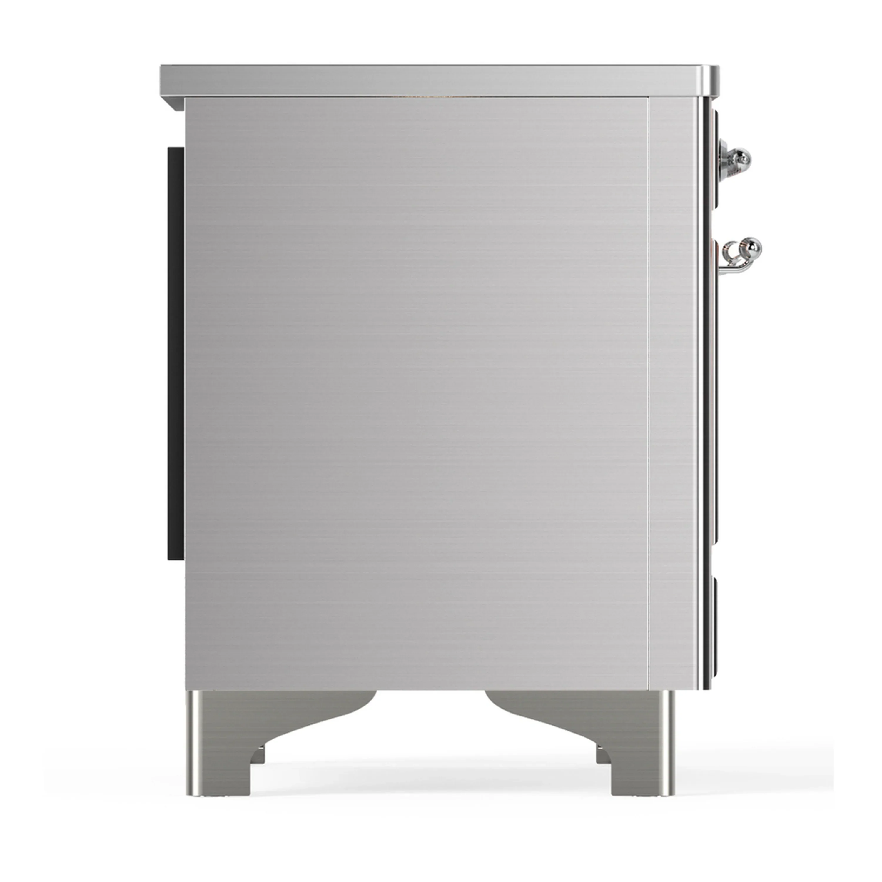 ILVE Majestic III 36-Inch Induction Range with 6 Induction Elements and Triple Glass Door Electric Oven in Stainless Steel with Chrome Trim (UMIB36NR3SSC) - Image 6