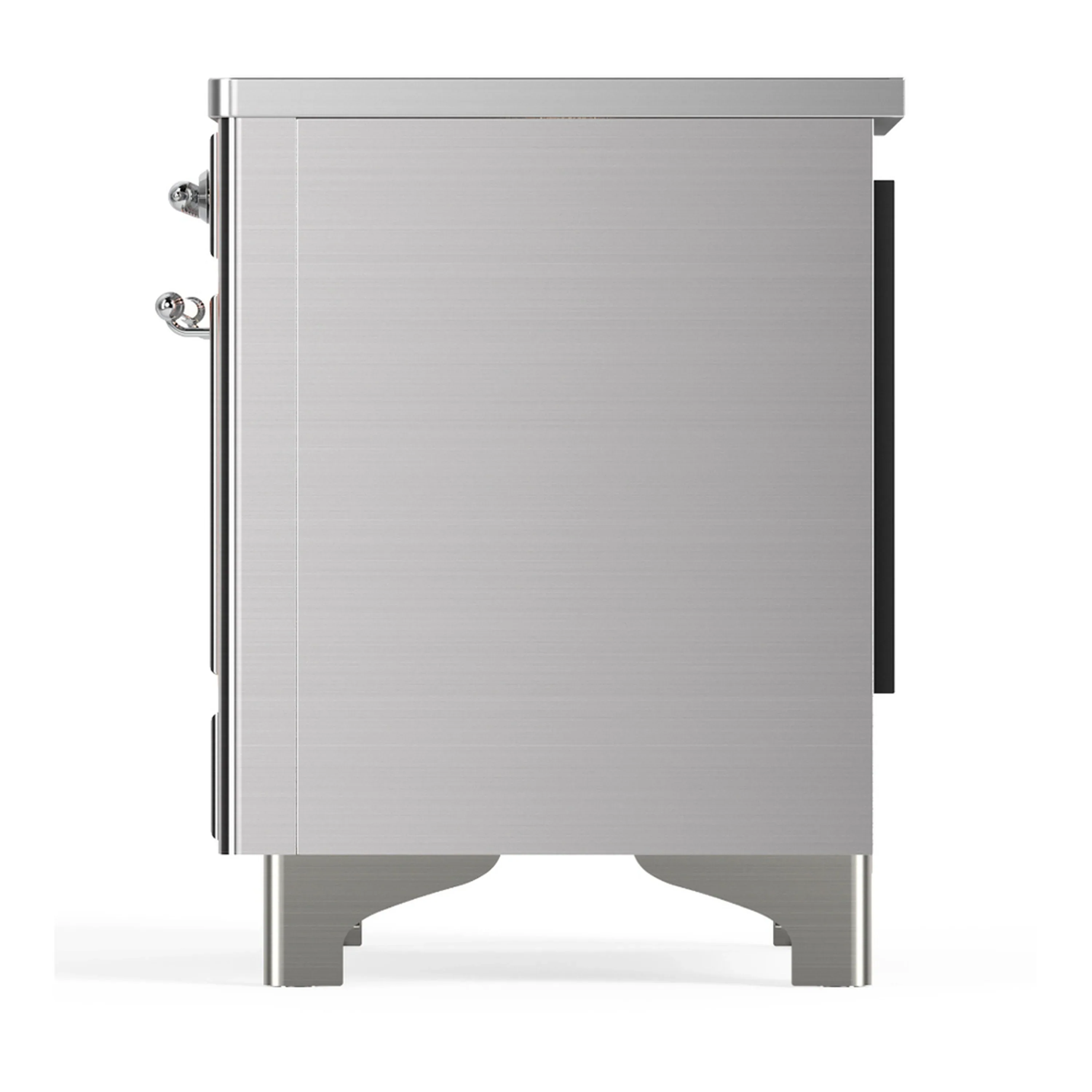 ILVE Majestic III 36-Inch Induction Range with 6 Induction Elements and Triple Glass Door Electric Oven in Stainless Steel with Chrome Trim (UMIB36NR3SSC) - Image 7