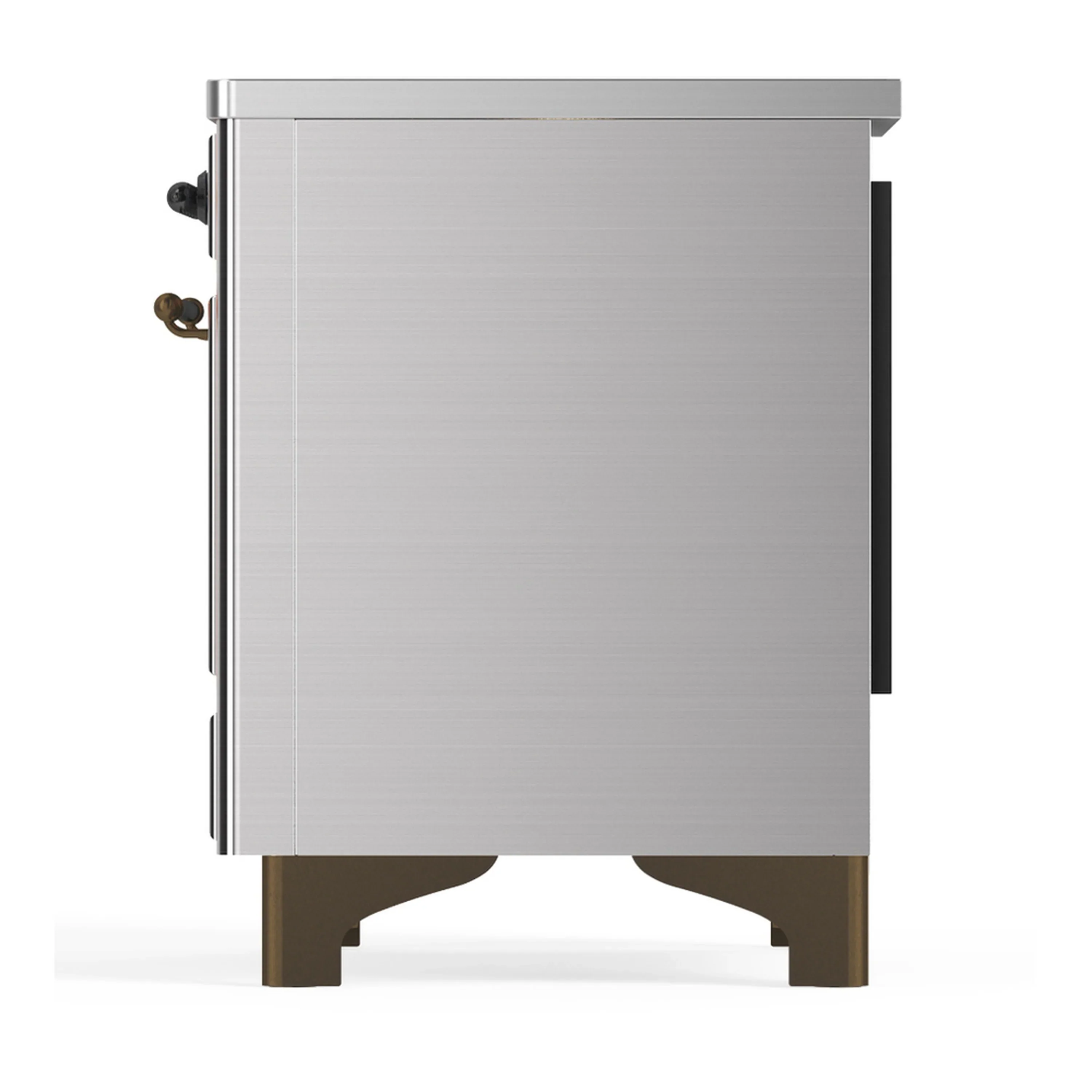 ILVE Majestic III 40-Inch Induction Range with 6 Induction Elements and Triple Glass Door Electric Oven in Stainless Steel with Burnished Trim (UMDIB40NR3SSB) - Image 9