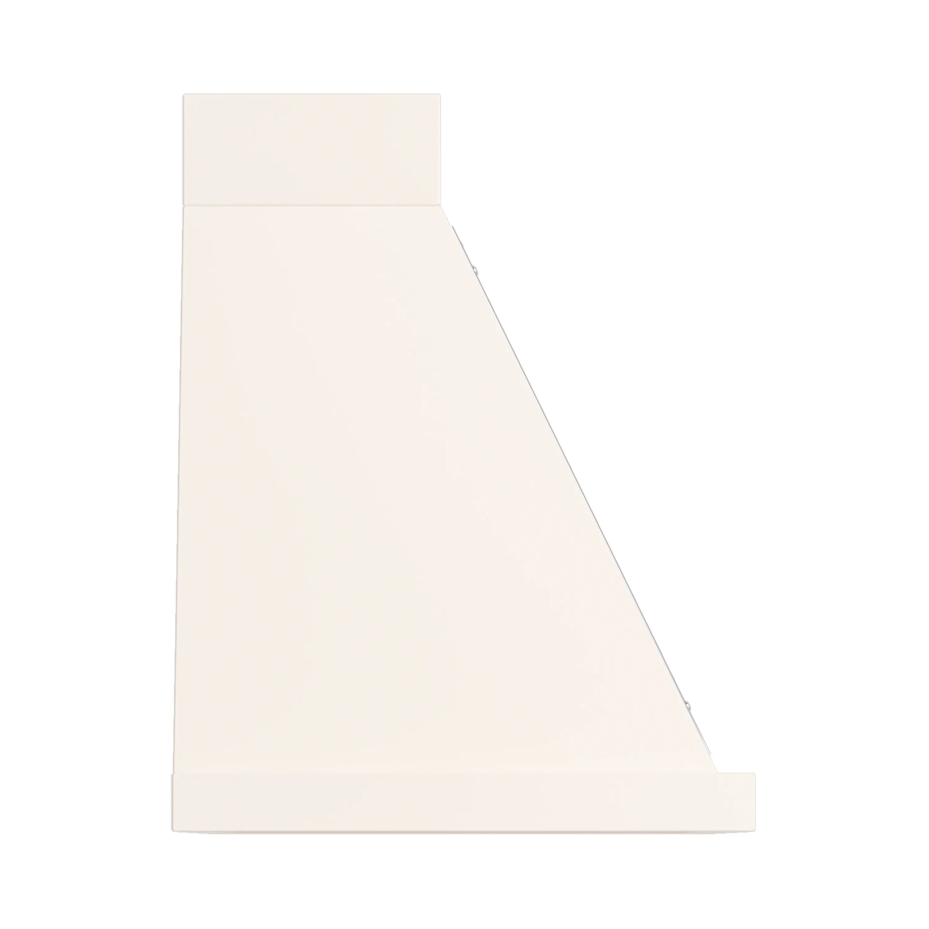 ILVE Nostalgie II 30-Inch 600 CFM Wall Mounted Range Hood in Antique White with Chrome Trim (UANB30AWC) - Image 3