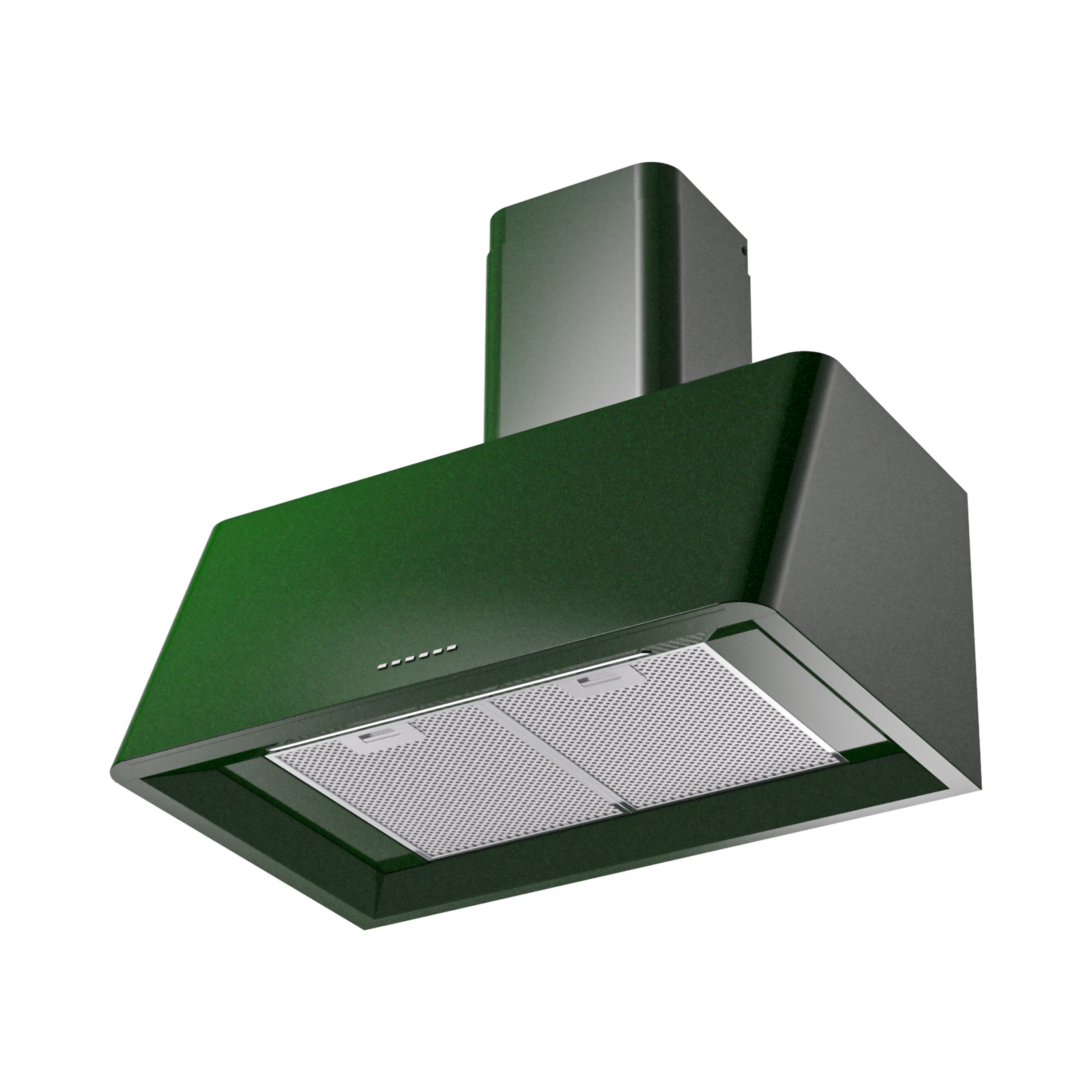 ILVE Nostalgie II 30-Inch 600 CFM Wall Mounted Range Hood in Emerald Green (UAG30EG) - Image 2