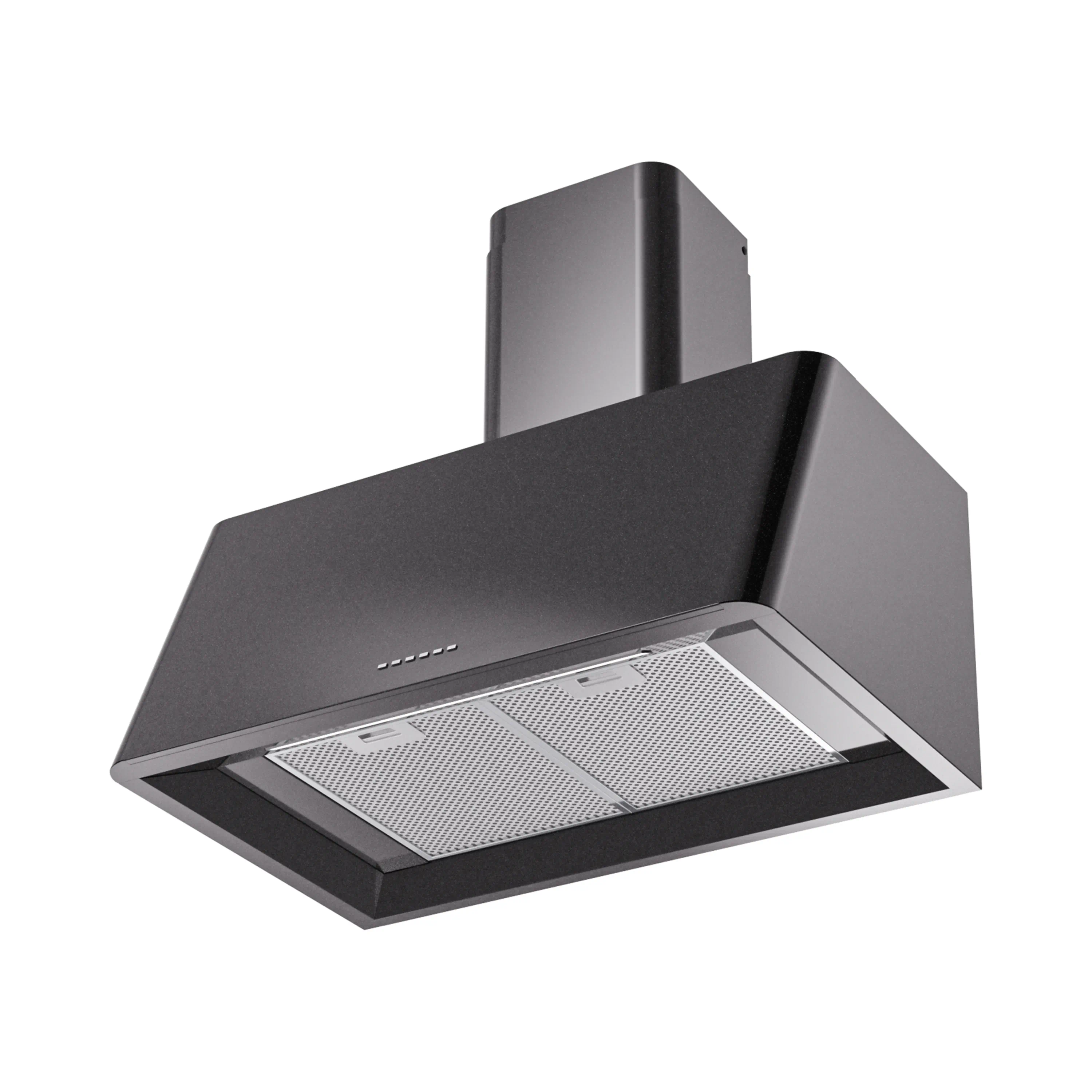 ILVE Nostalgie II 30-Inch 600 CFM Wall Mounted Range Hood in Glossy Black (UAG30BK) - Image 2