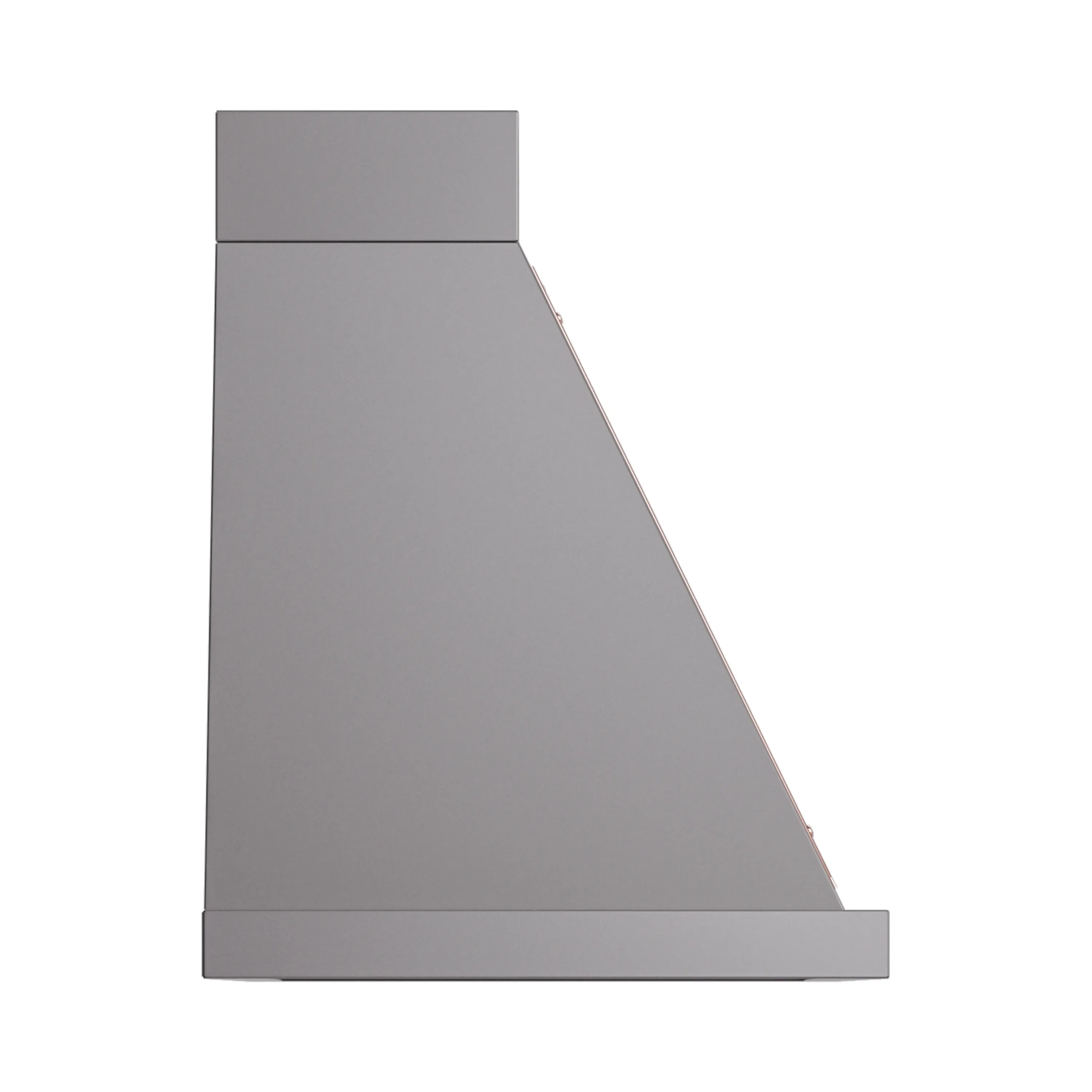 ILVE Nostalgie II 30-Inch 600 CFM Wall Mounted Range Hood in Graphite Matte with Copper Trim (UANB30MGP) - Image 3