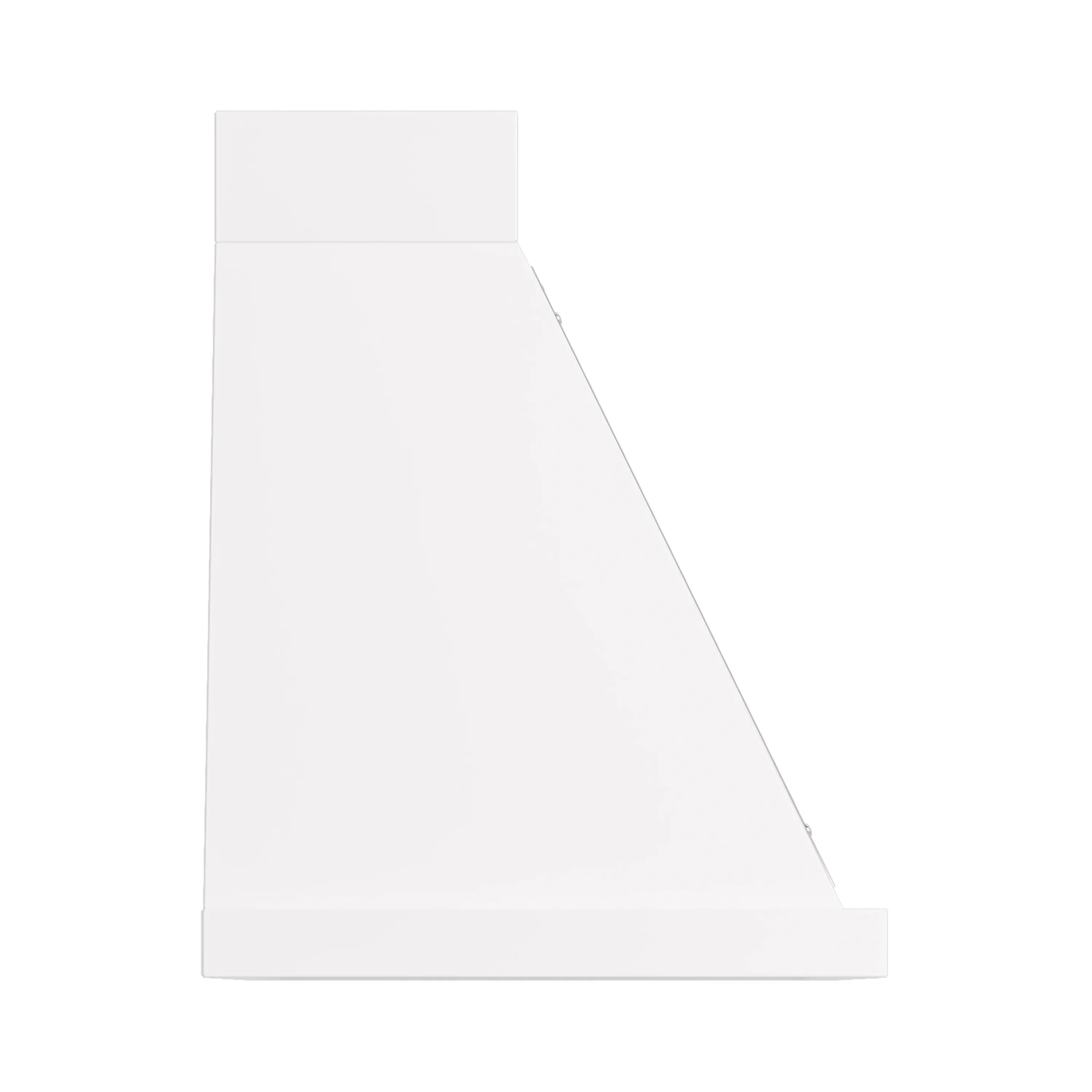 ILVE Nostalgie II 30-Inch 600 CFM Wall Mounted Range Hood in White with Chrome Trim (UANB30WHC) - Image 3