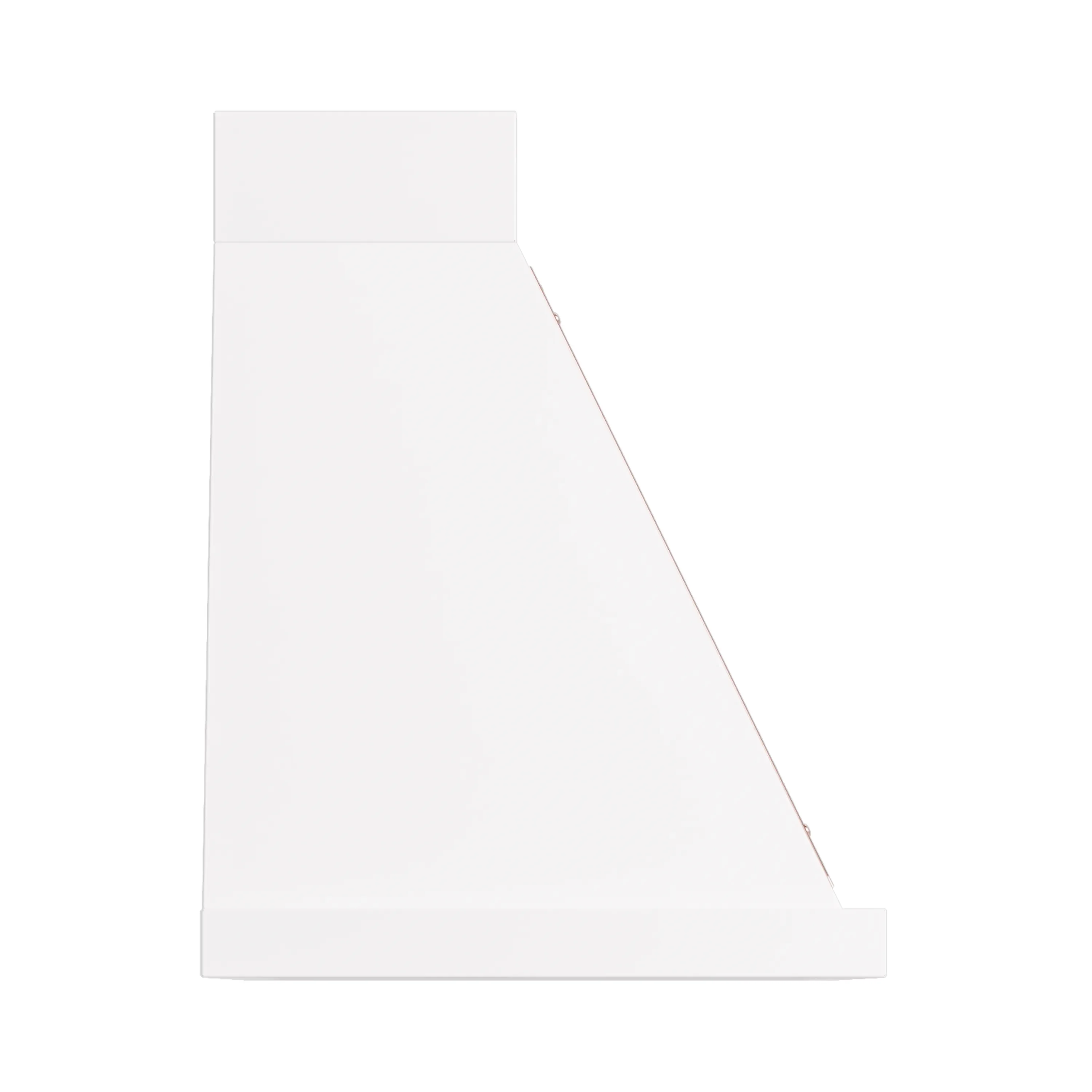 ILVE Nostalgie II 30-Inch 600 CFM Wall Mounted Range Hood in White with Copper Trim (UANB30WHP) - Image 3