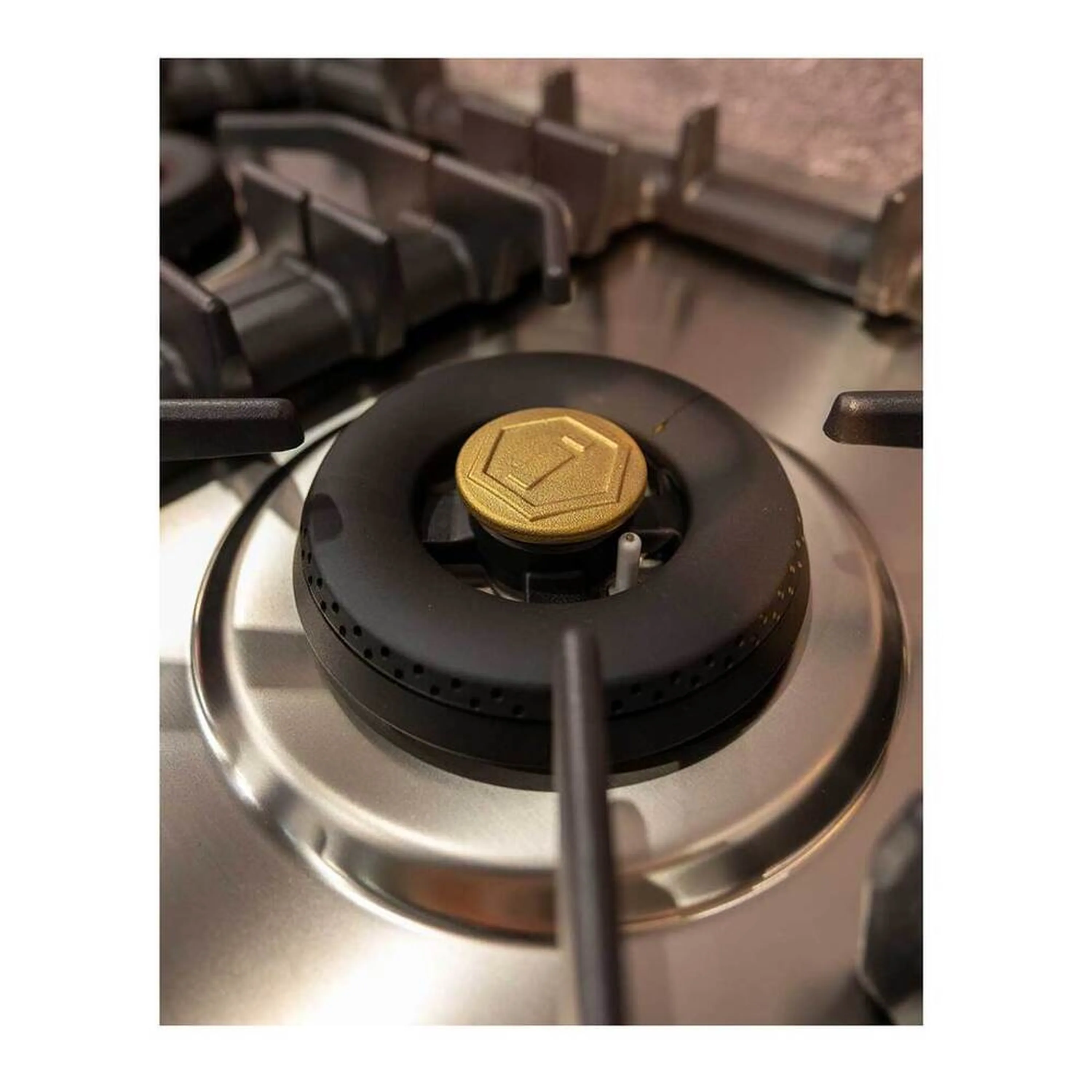ILVE Nostalgie II 30-Inch Built-In Natural Gas Cooktop with 5 Burners in Stainless Steel (UHCPT75NSSG) - Image 5