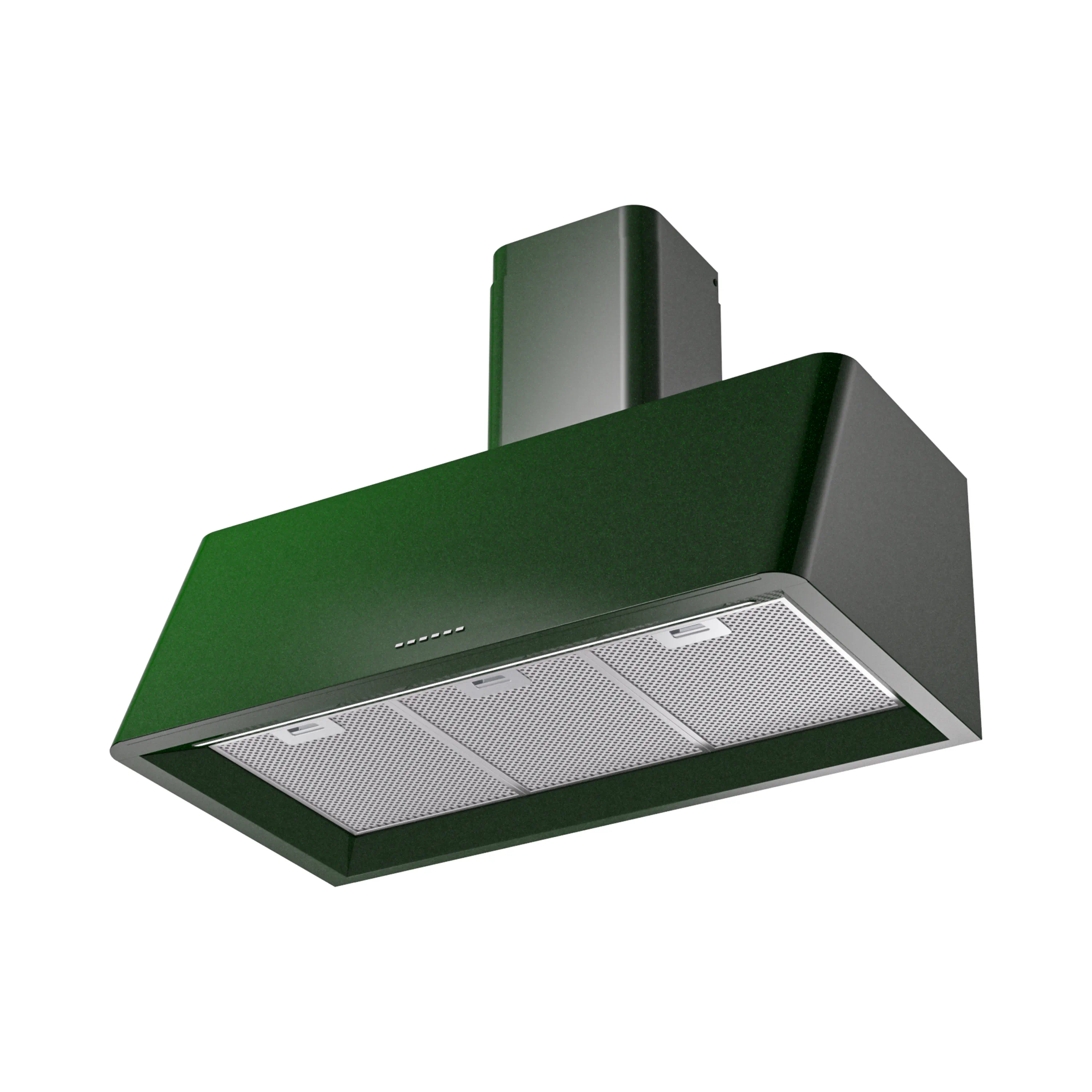 ILVE Nostalgie II 36-Inch 600 CFM Wall Mounted Range Hood in Emerald Green (UAG36EG) - Image 2