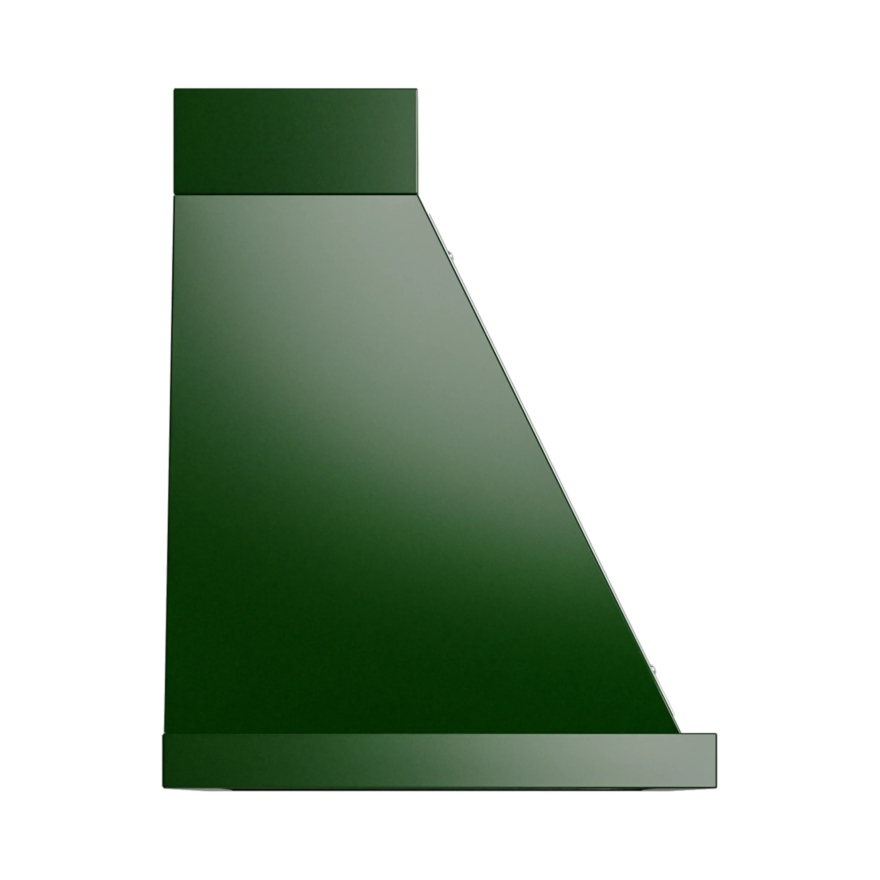 ILVE Nostalgie II 36-Inch 600 CFM Wall Mounted Range Hood in Emerald Green with Chrome Trim (UANB36EGC) - Image 3