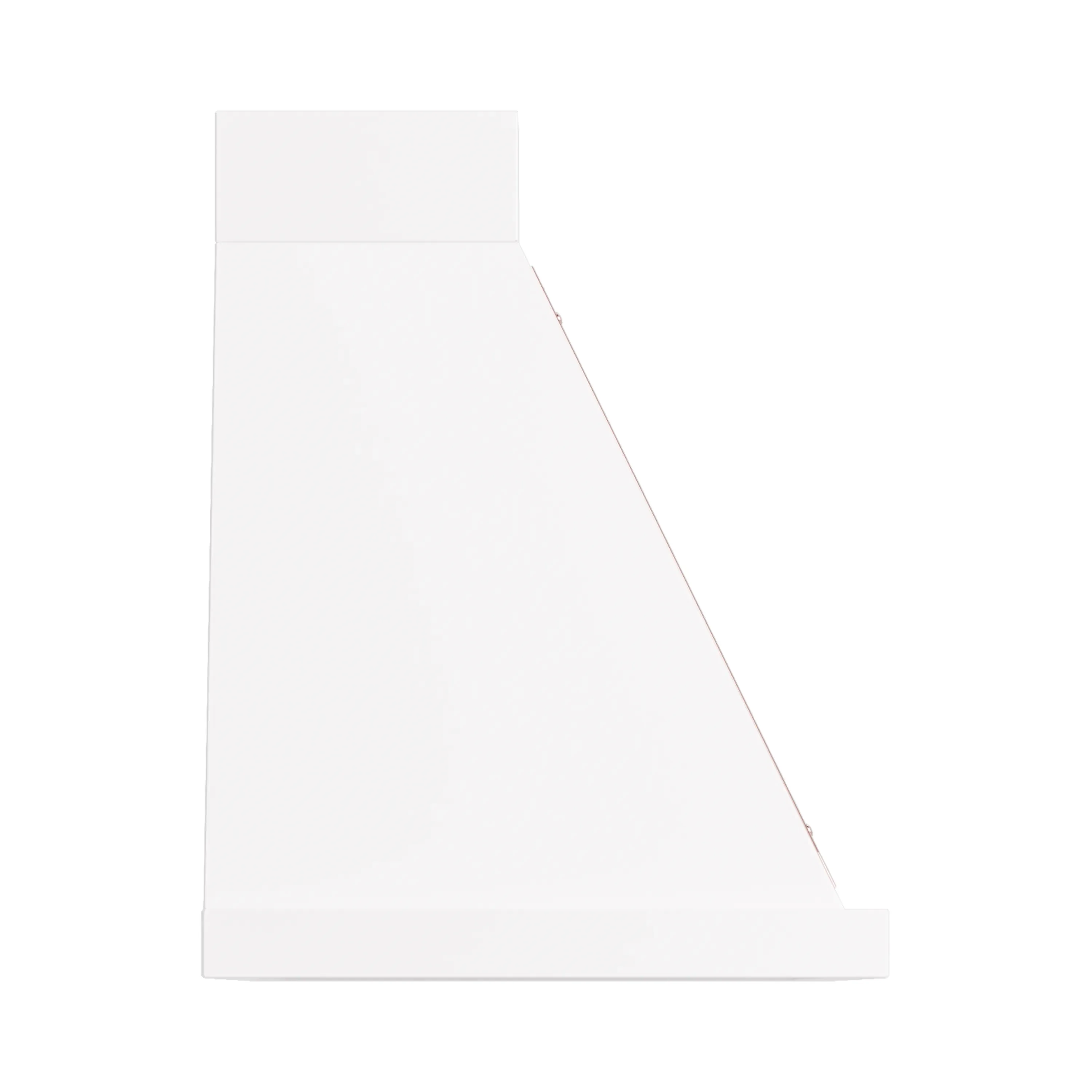 ILVE Nostalgie II 36-Inch 600 CFM Wall Mounted Range Hood in White with Copper Trim (UANB36WHP) - Image 3