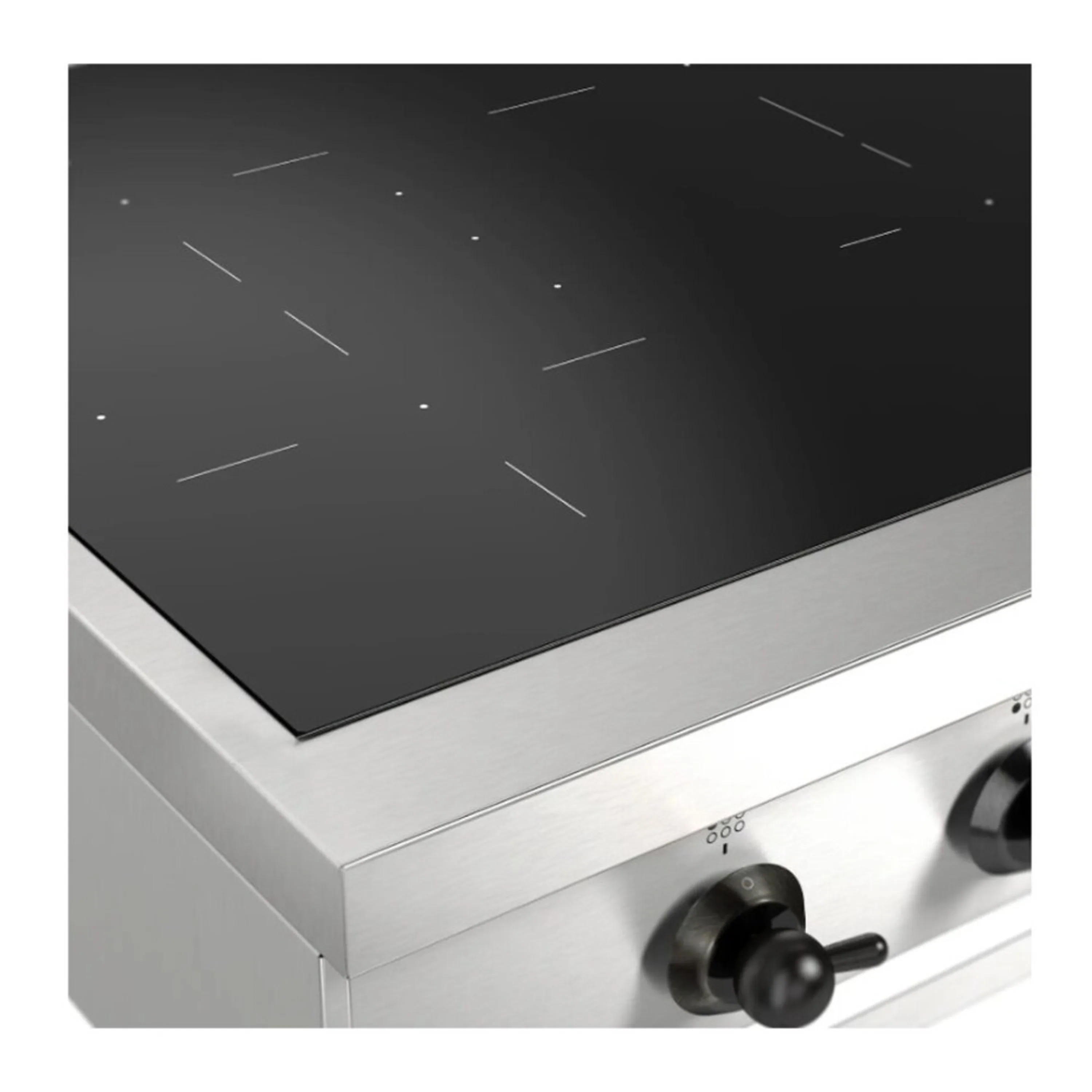 ILVE Nostalgie II 36 inch Built-In Induction Rangetop with 6 Elements (UHCPI366NSSB) - Image 7