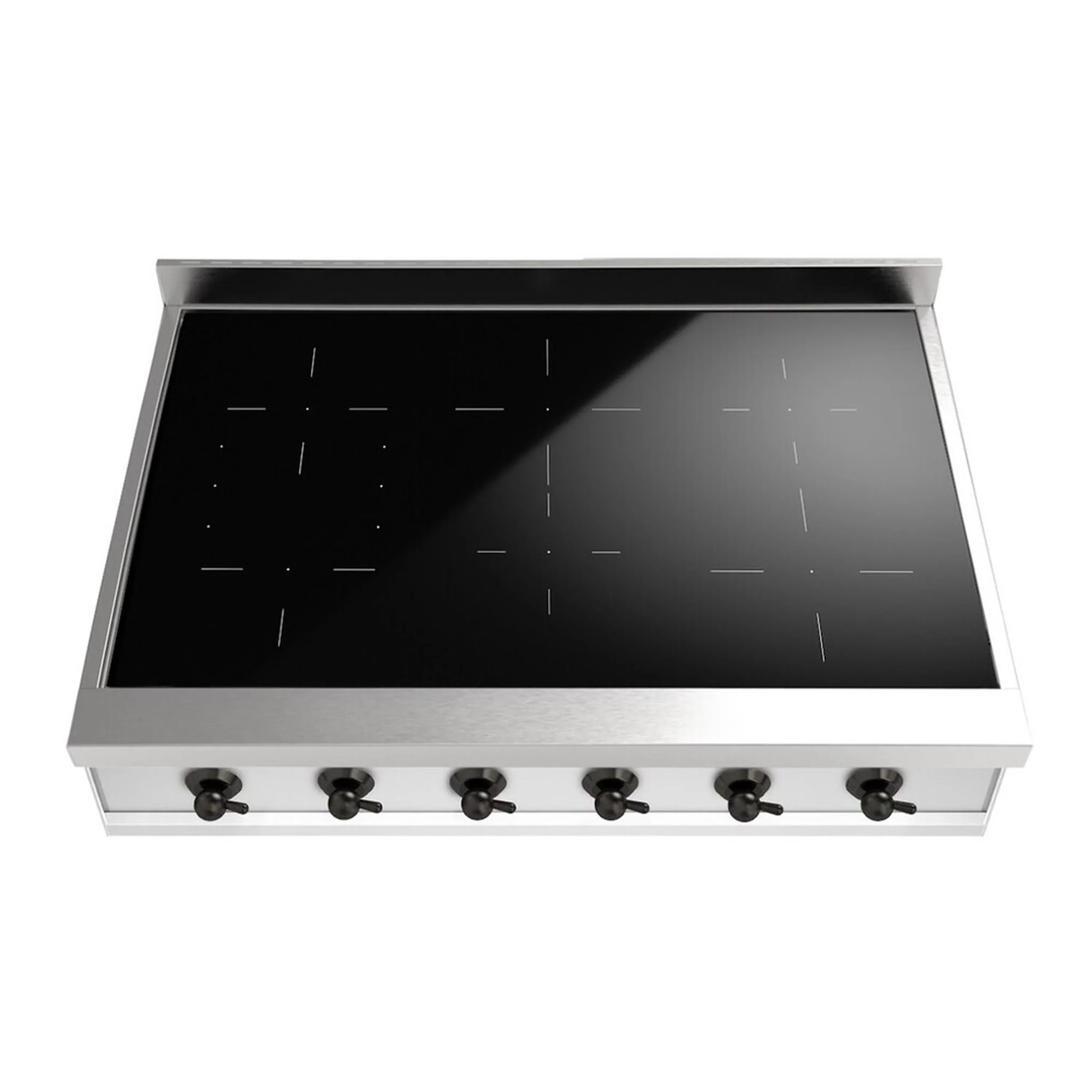 ILVE Nostalgie II 36 inch Built-In Induction Rangetop with 6 Elements (UHCPI366NSSB) - Image 8