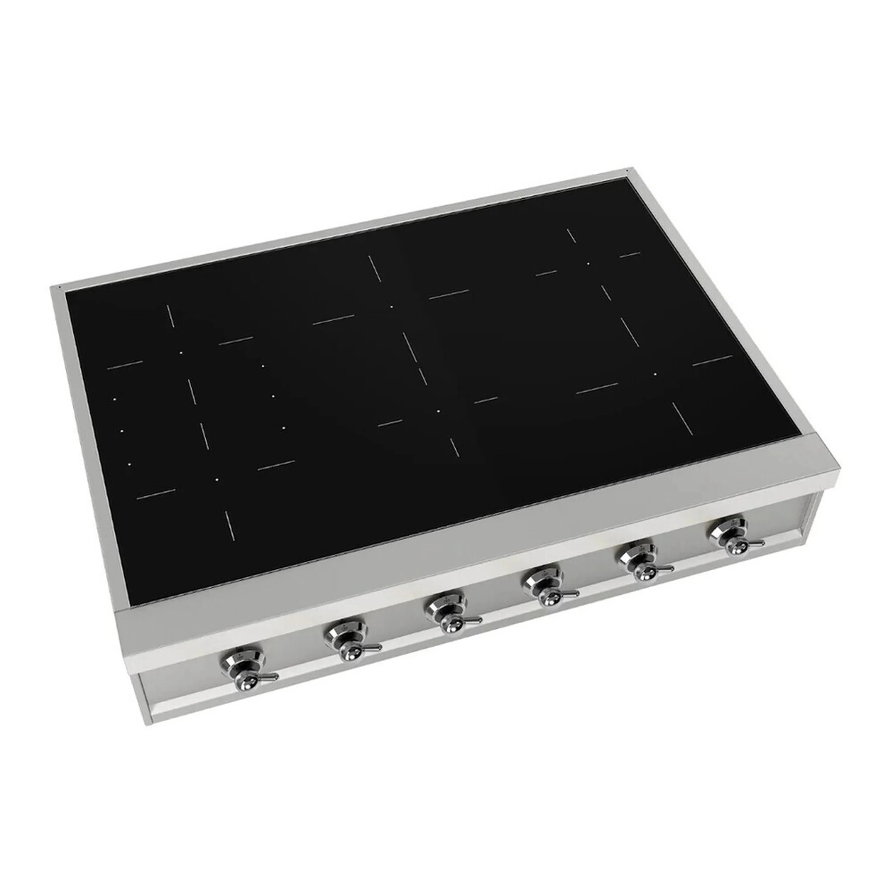ILVE Nostalgie II 36 inch Built-In Induction Rangetop with 6 Elements (UHCPI366NSSC) - Image 3