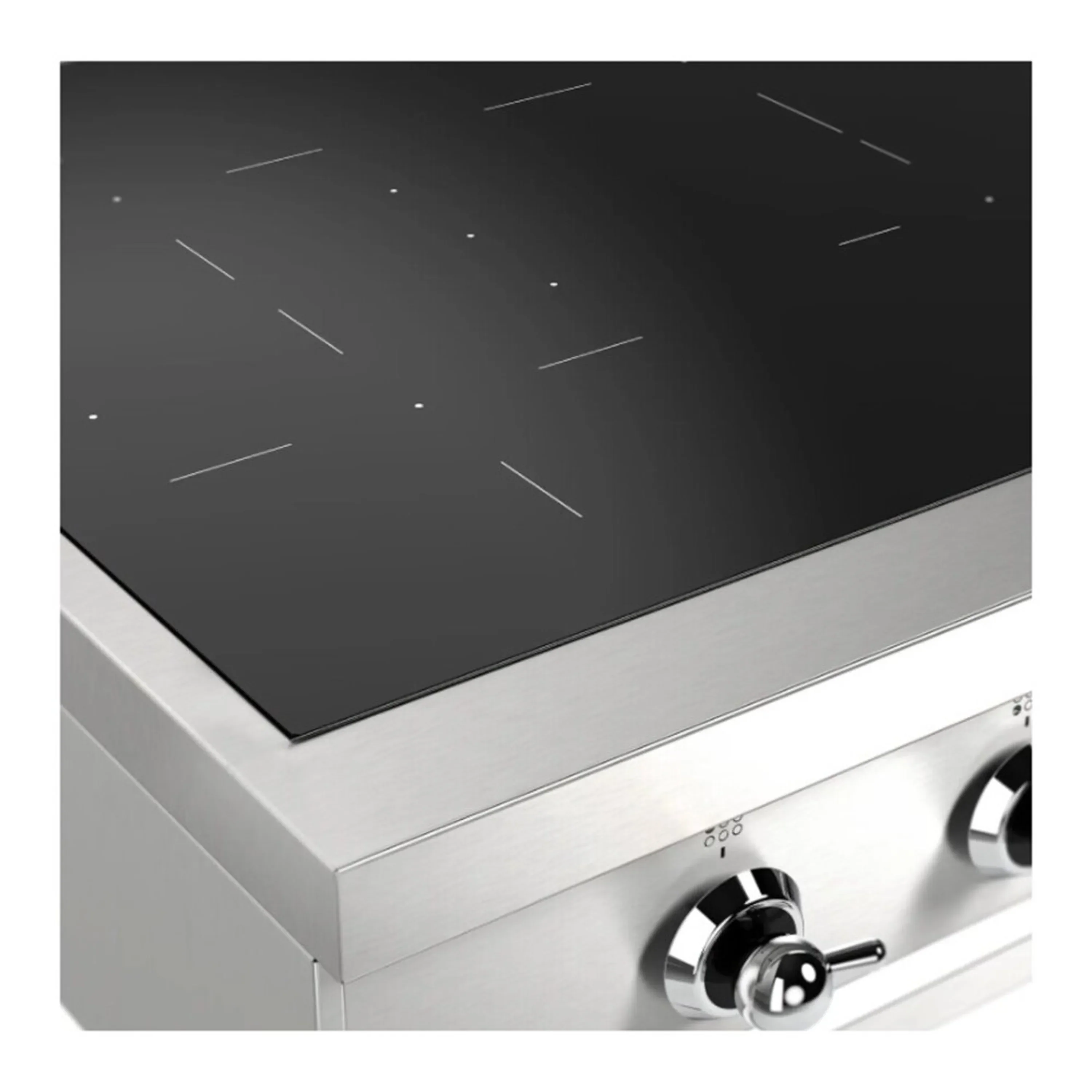 ILVE Nostalgie II 36 inch Built-In Induction Rangetop with 6 Elements (UHCPI366NSSC) - Image 8