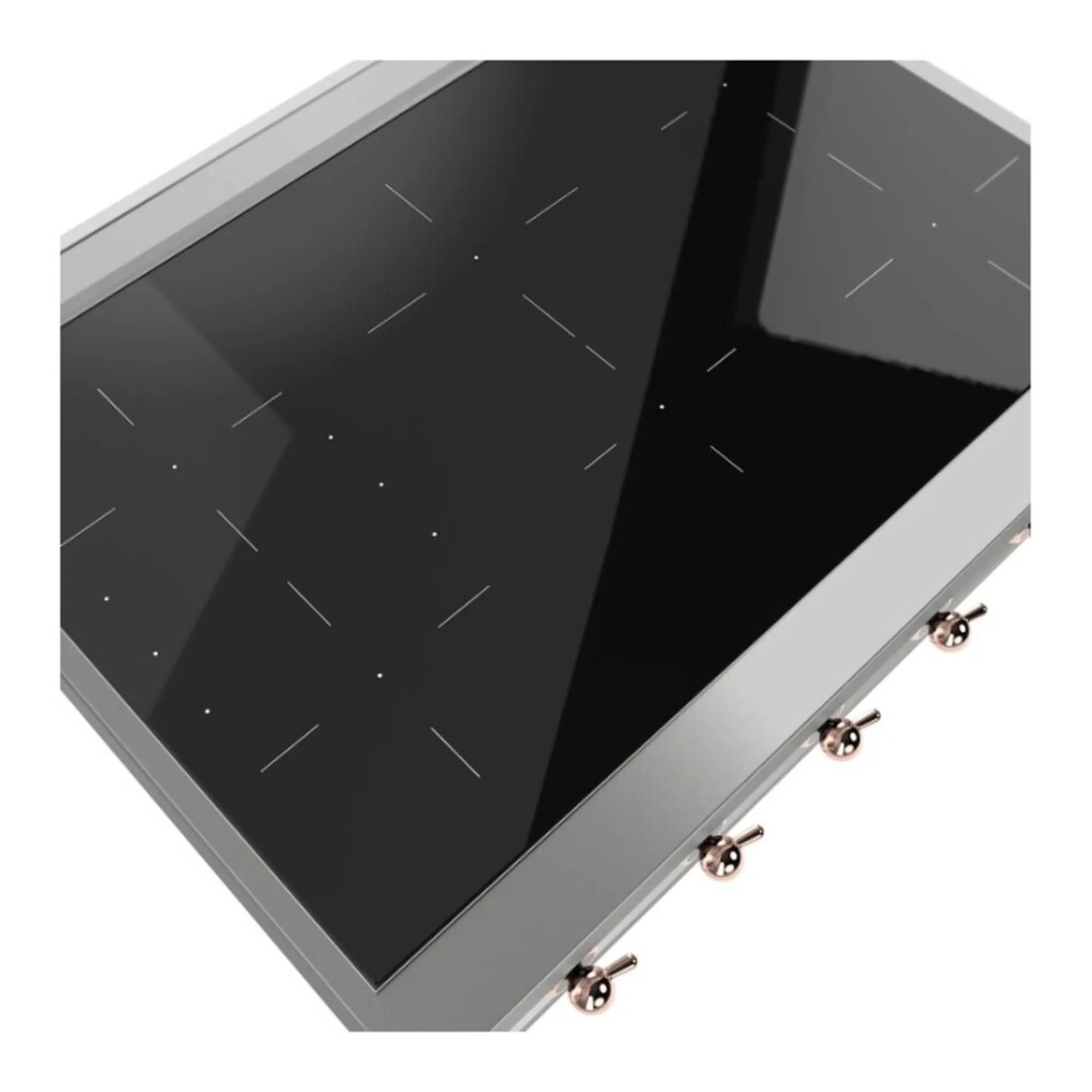 ILVE Nostalgie II 36 inch Built-In Induction Rangetop with 6 Elements (UHCPI366NSSP) - Image 5