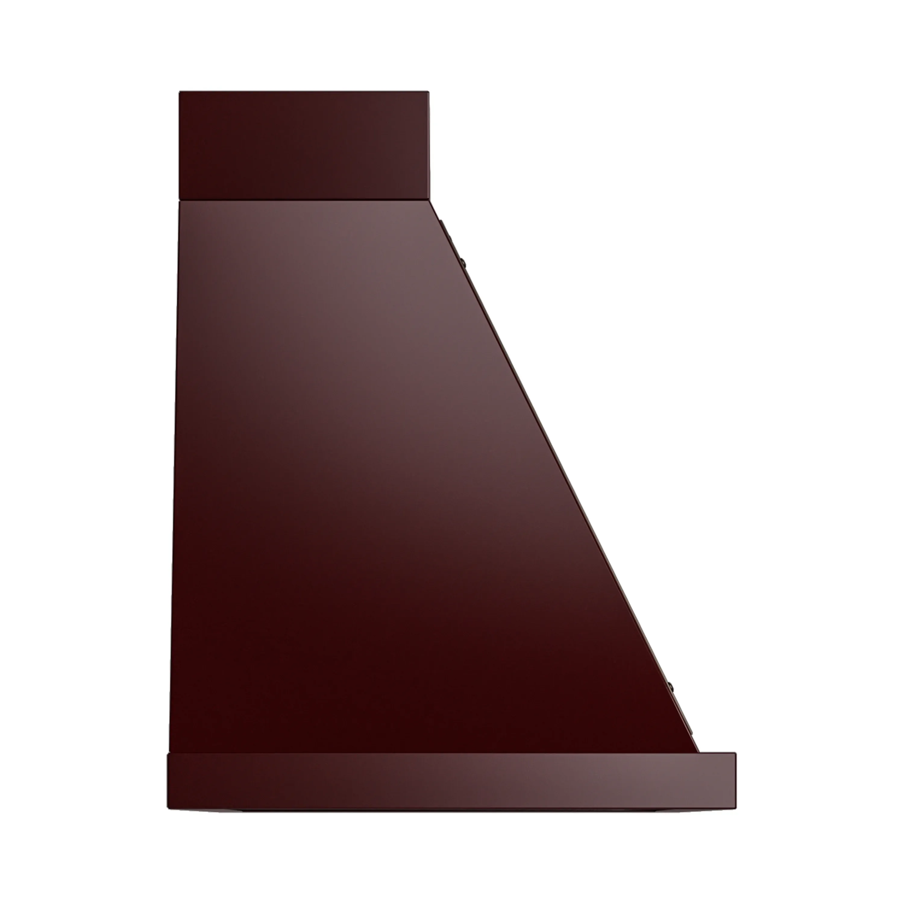 ILVE Nostalgie II 40-Inch 600 CFM Wall Mounted Range Hood in Burgundy with Bronze Trim (UANB40BUB) - Image 3